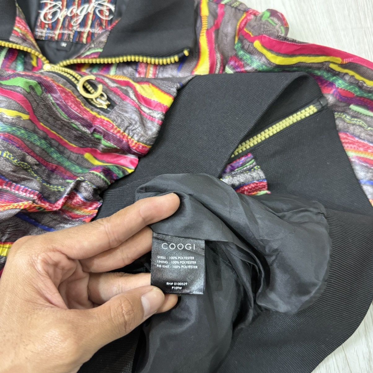 Coogi COOGI style 3D collection jacket funky multicolor zip Size M / US 6-8 / IT 42-44 - 8 Thumbnail