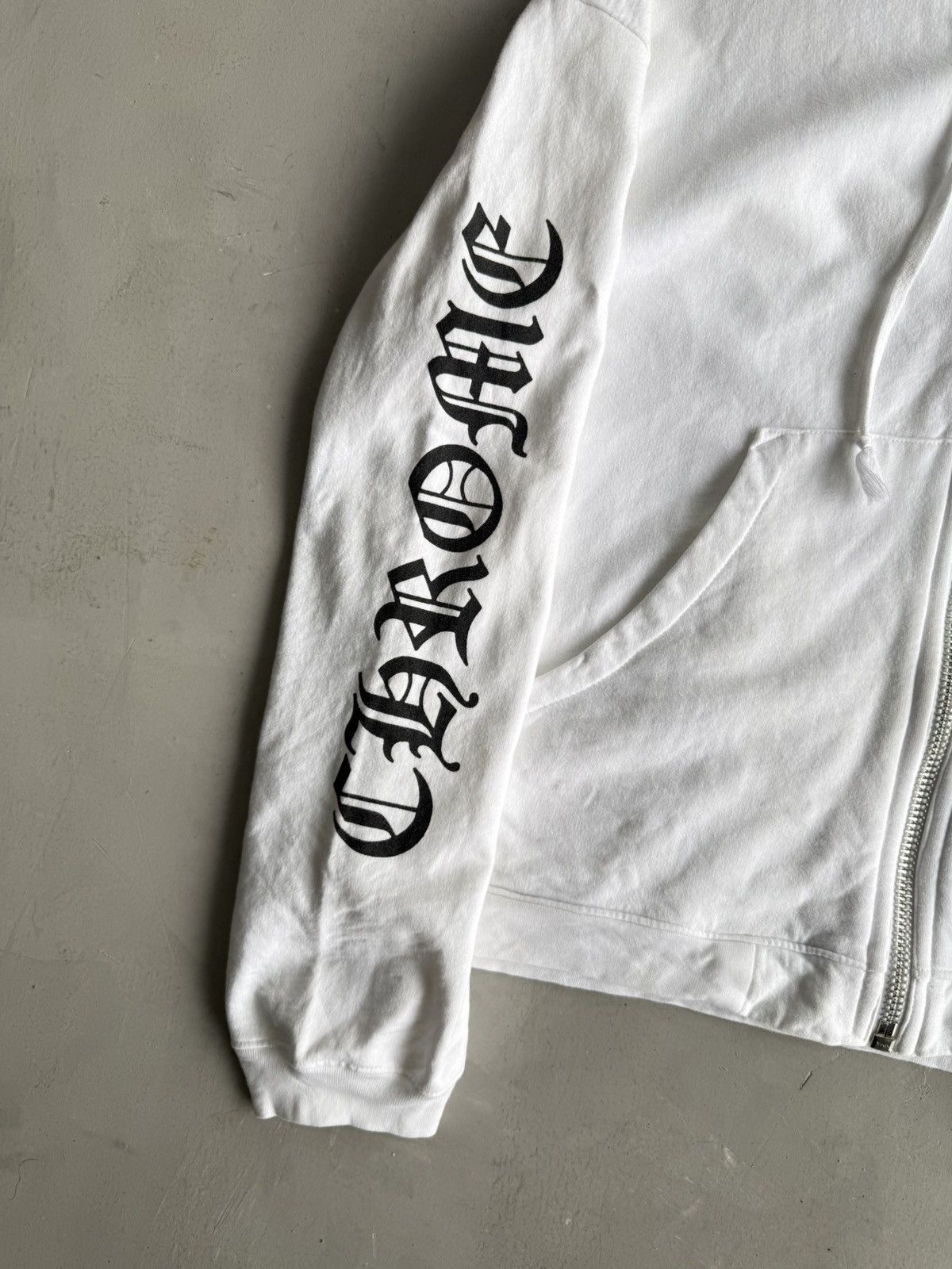 Chrome Hearts Rare 90s - Big Dagger FUCK YOU Zip Hoodie Size US S / EU 44-46 / 1 - 4 Thumbnail