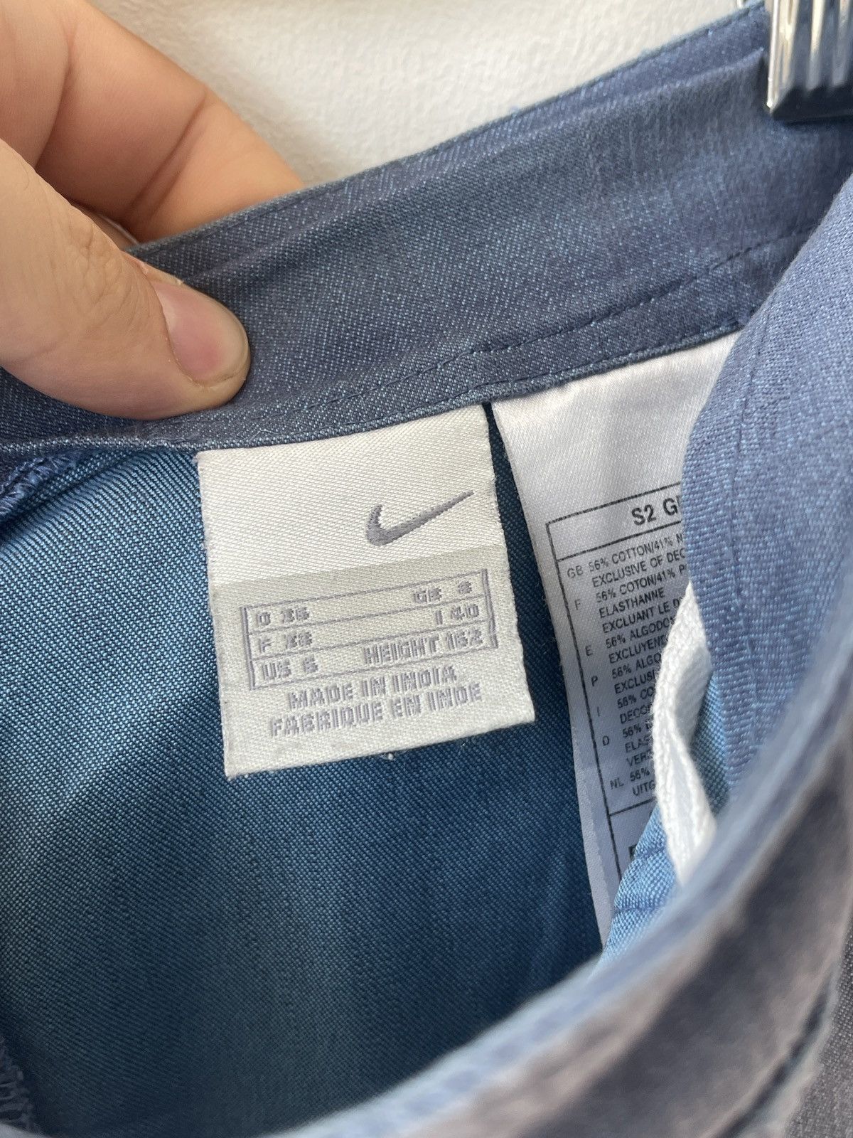 Nike Y2K Vintage Nike Blue Skirt size US6/UK8 Size 27" / US 4 / IT 40 - 6 Thumbnail