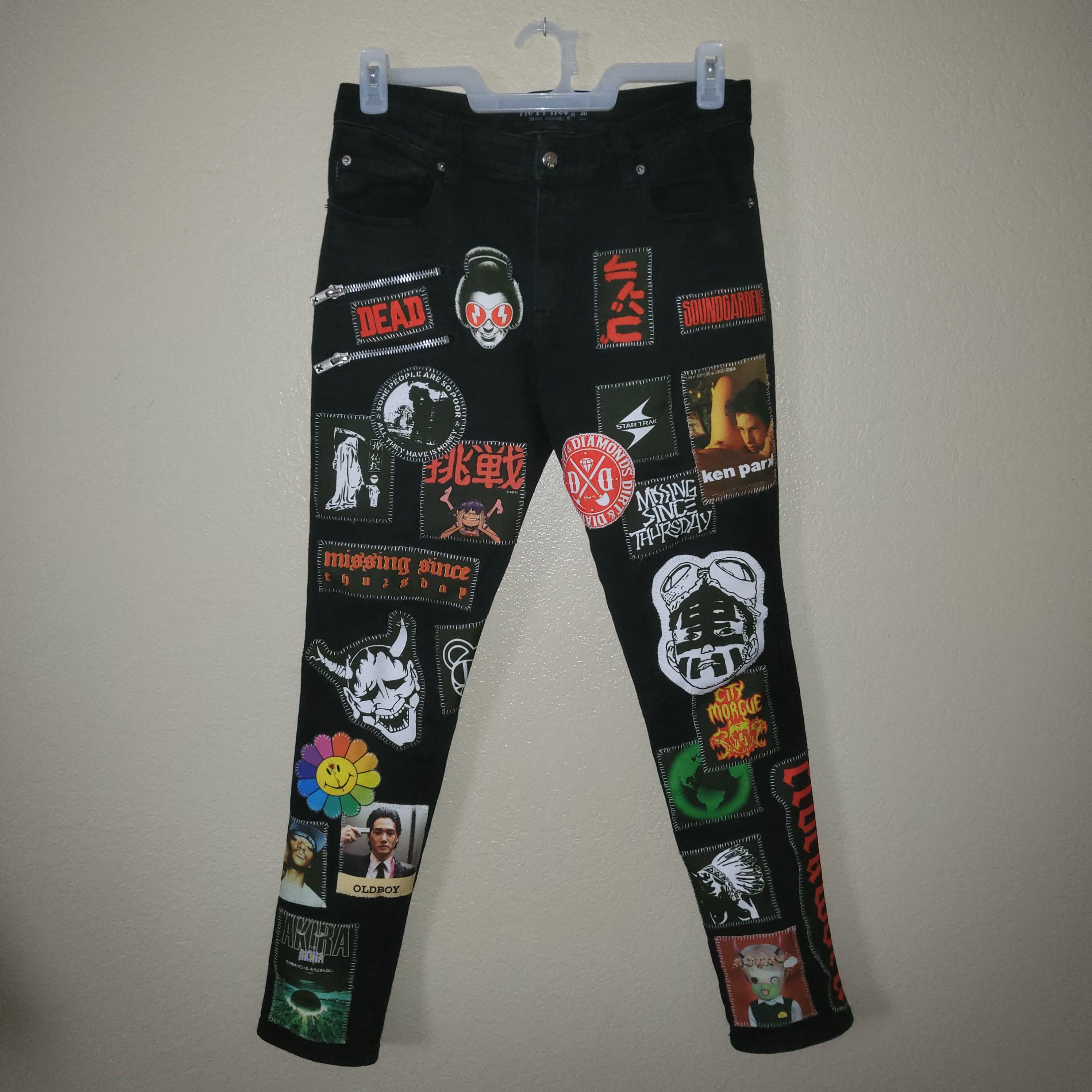 パンツ archive fuck jeans gimmick buggy pants Fecke Baggy Denim Jean – Fucking Awesome