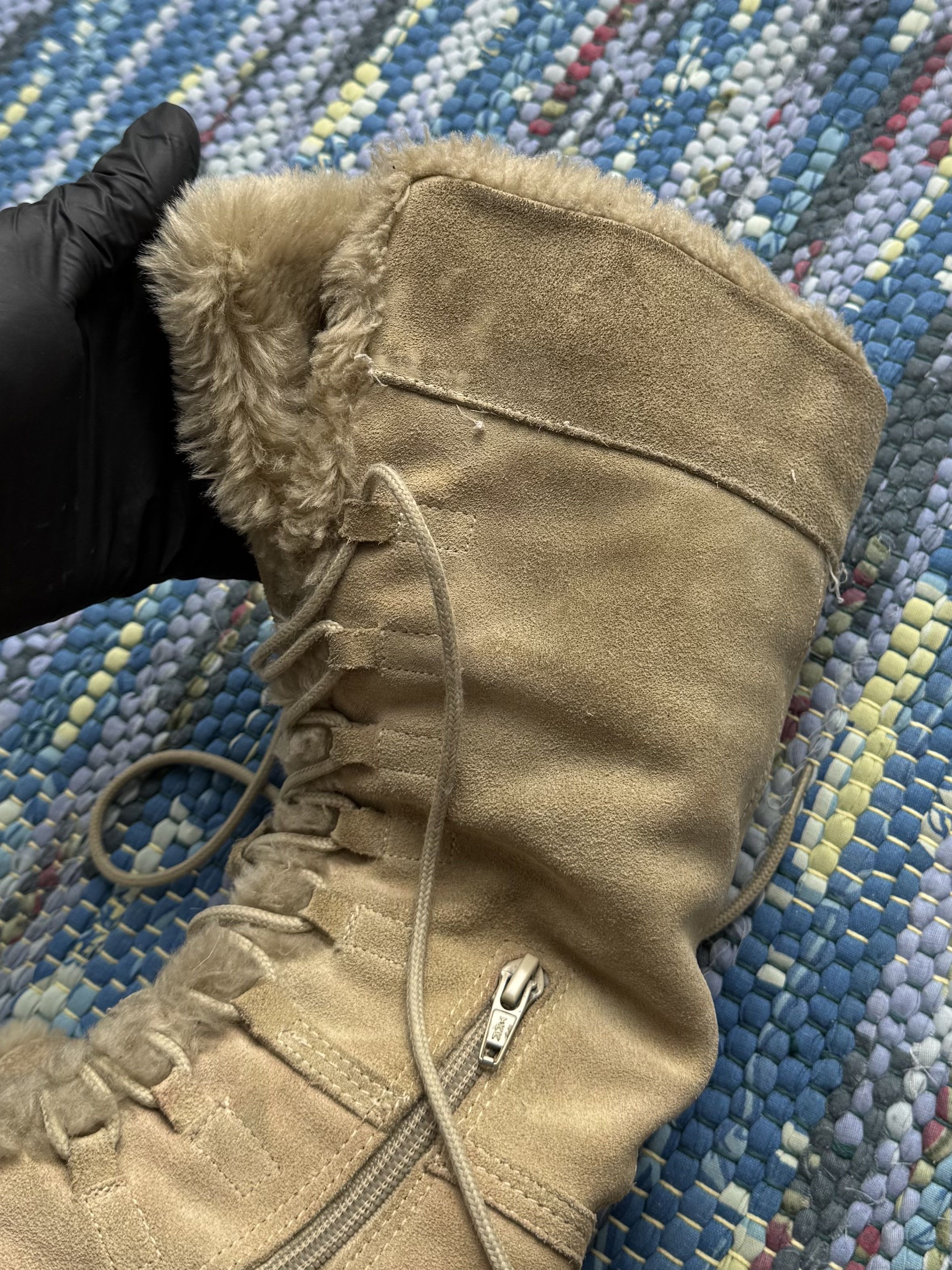 Vintage Vintage Suede Boots With Bondage A8(V1)D15 Size US 6 / IT 36 - 12 Thumbnail