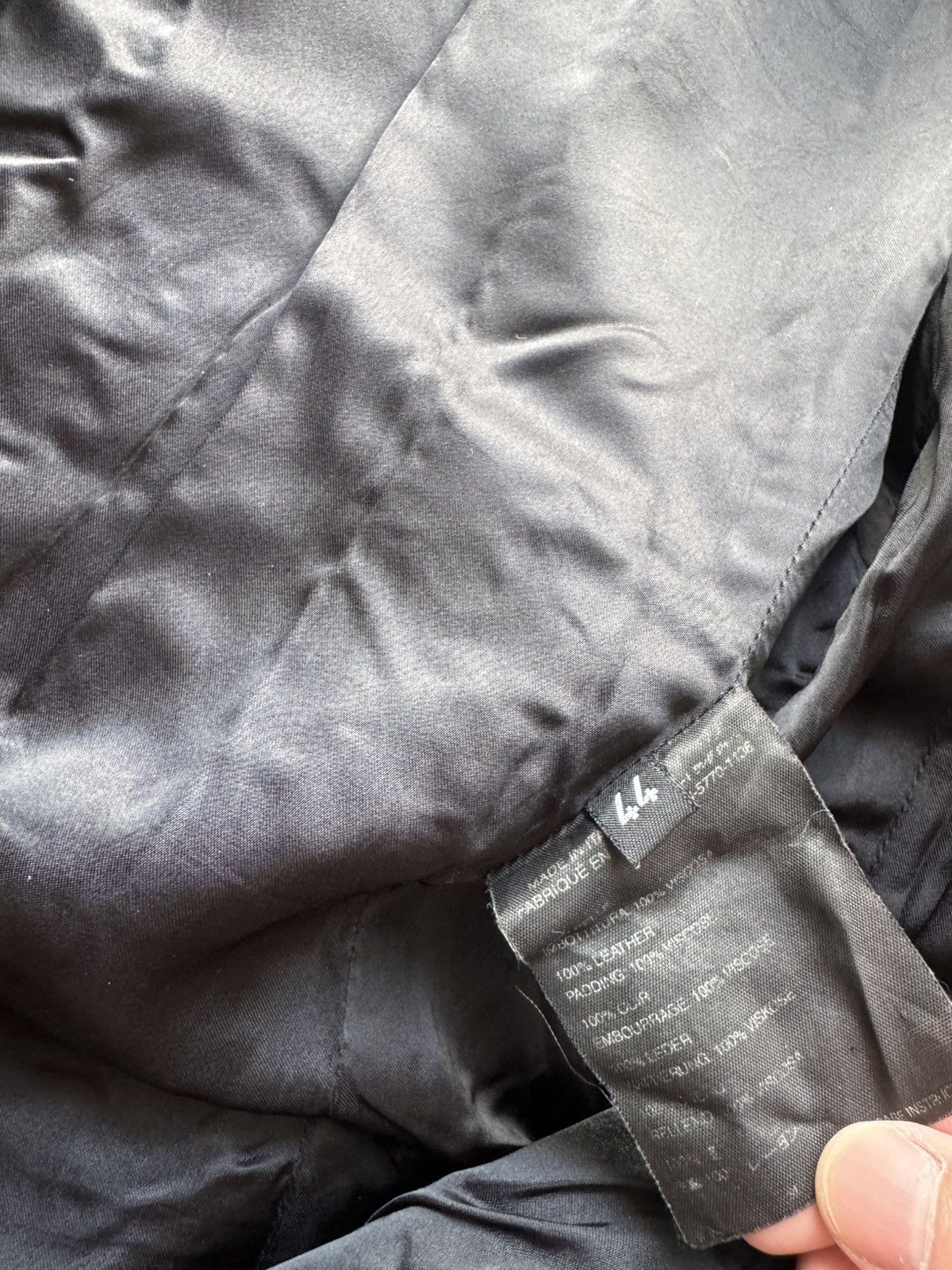 Helmut Lang Helmut Lang Suede Leather Jacket - 01SS Size US S / EU 44-46 / 1 - 8 Thumbnail