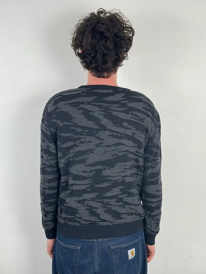 Dsquared2 SS2015 Dsquared2 Camo Irregular Black & Grey Sweater Size US S / EU 44-46 / 1 - 3 Thumbnail