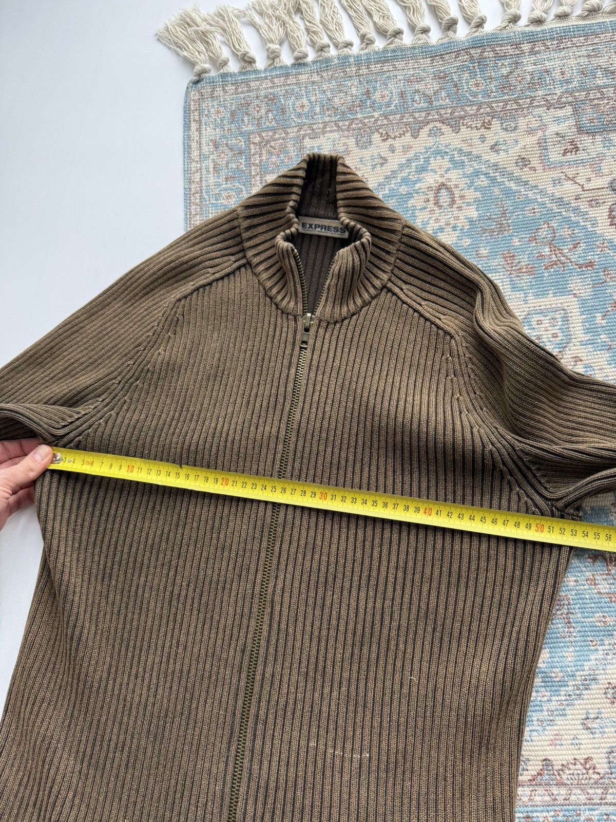 Express Japan🇯🇵 Express Research & Development AvantGarde Zip Sweater Size US M / EU 48-50 / 2 - 8 Thumbnail