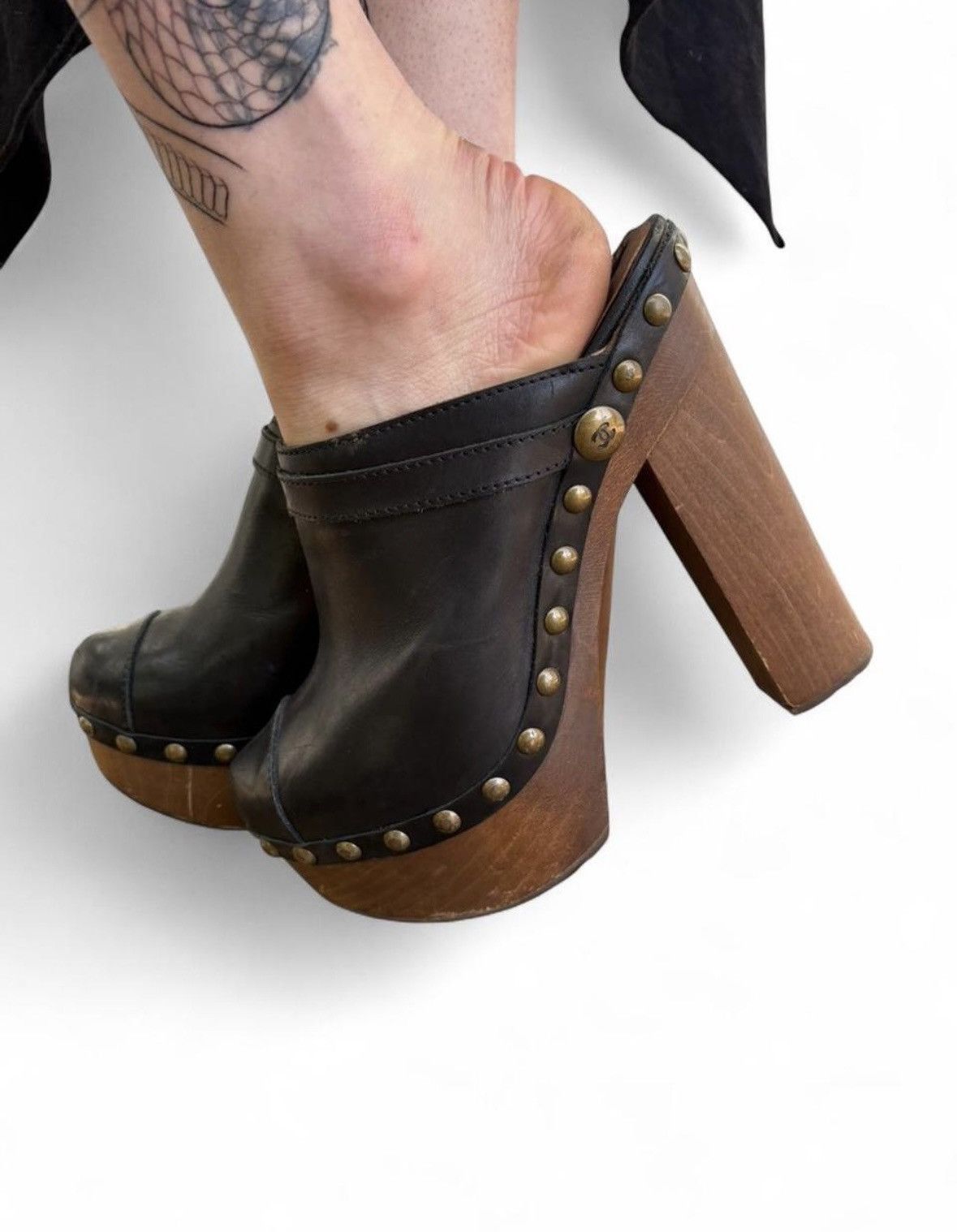 Chanel Chanel S/S 2010 Clogs Size US 8.5 / IT 38.5 - 4 Thumbnail