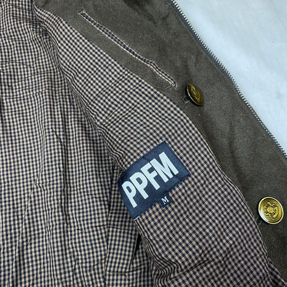 If Six Was Nine × Le Grande Bleu (L.G.B.) × PPFM PPFM Napoleon Wool Military Jacket Size US M / EU 48-50 / 2 - 11 Thumbnail