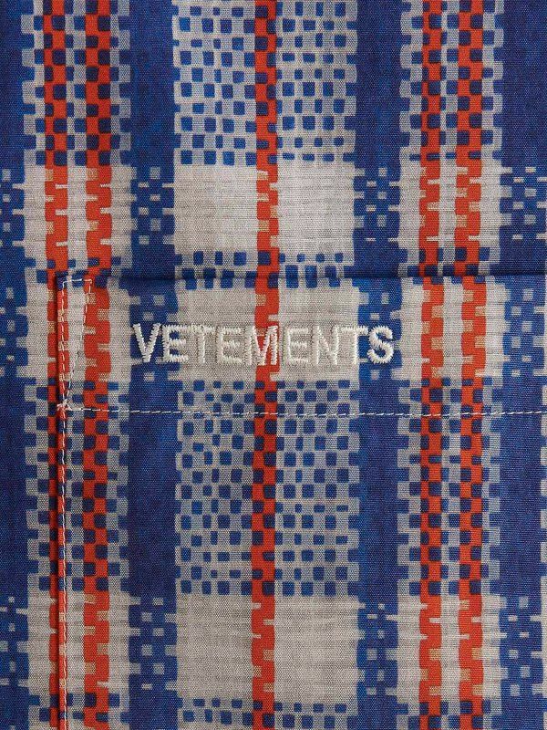 Vetements o1y0924 Checked Shirt in Multicolor Size US S / EU 44-46 / 1 - 4 Thumbnail