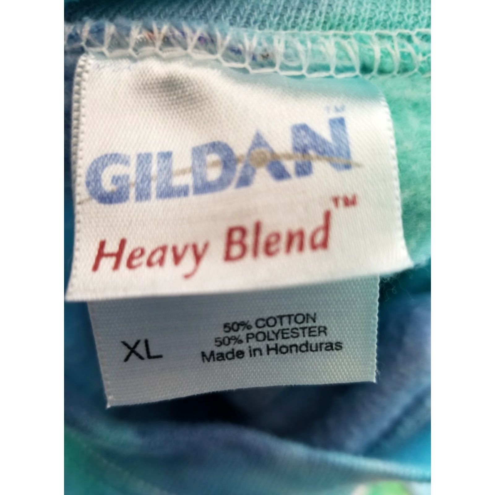 Gildan Vintage Gildan Crewneck Sweatshirt Men XL Blue Key West Waves Tie Dye Retro Size US XL / EU 56 / 4 - 3 Thumbnail