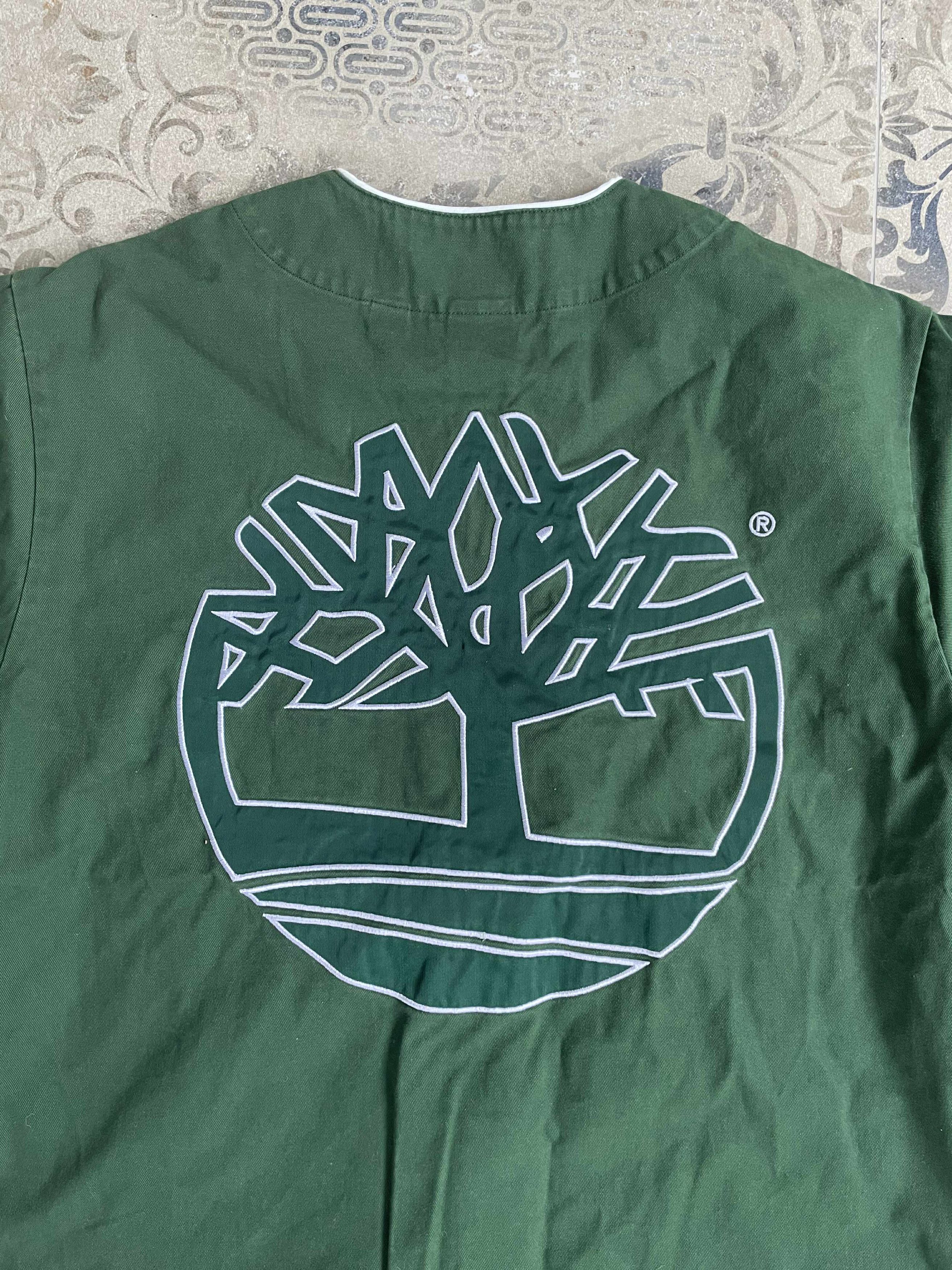 Supreme Supreme x Timberland Basketball Shirt Green Mens S Size US S / EU 44-46 / 1 - 5 Thumbnail