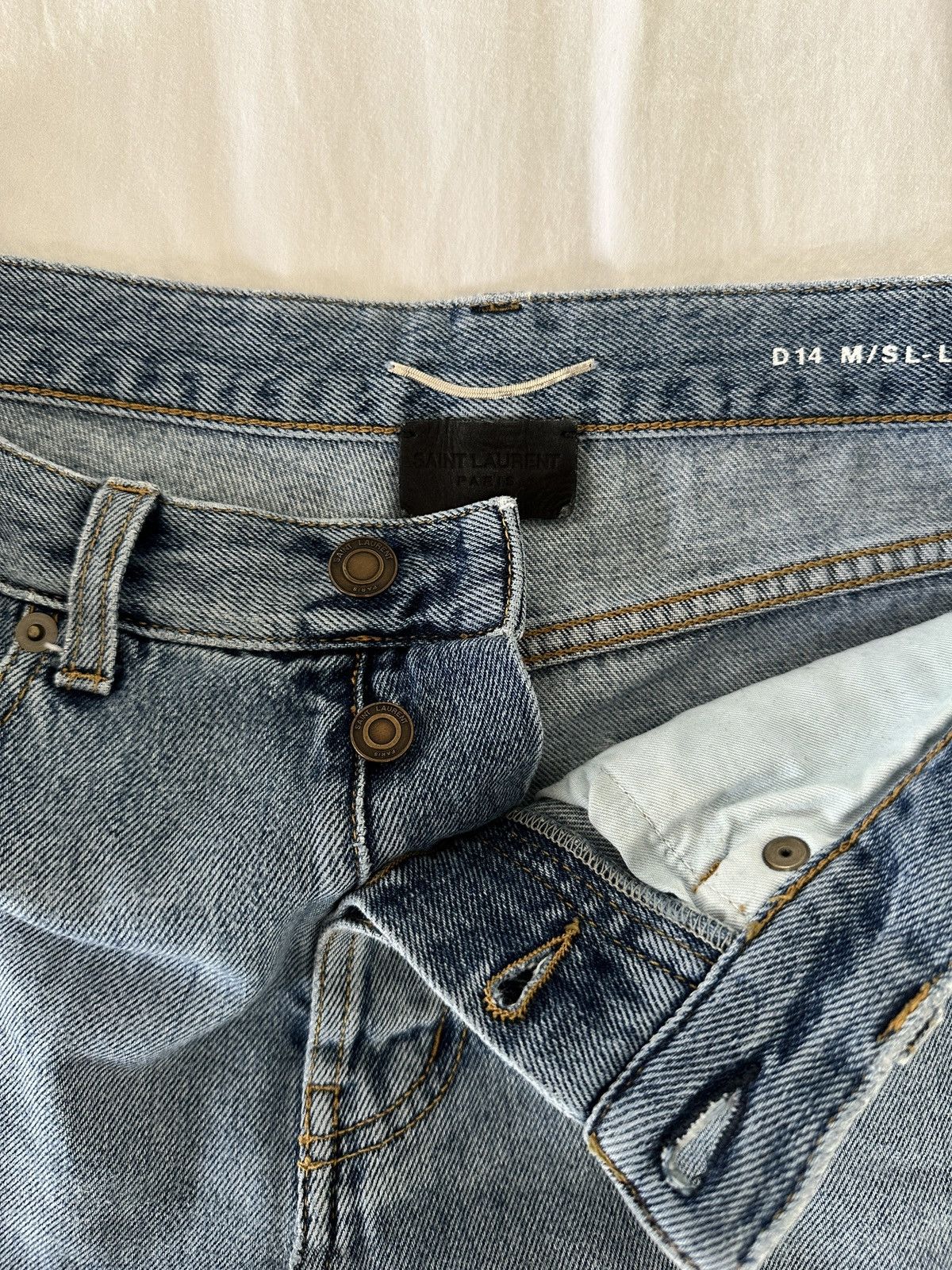 Saint Laurent Paris Saint laurent Paris denim Size US 30 / EU 46 - 7 Thumbnail
