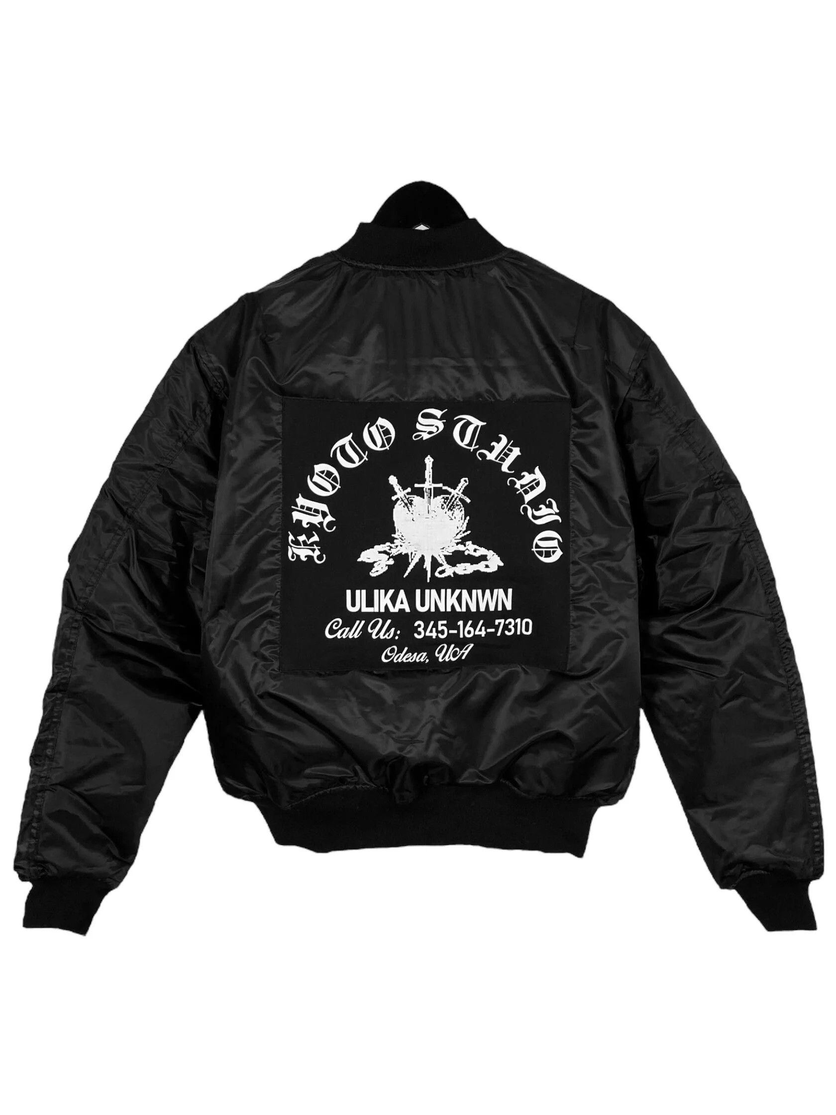 Other Streetwear MA-1 bomber jacket basic black ulika unknwnn y2k Size US XXL / EU 58 / 5 - 2 Thumbnail