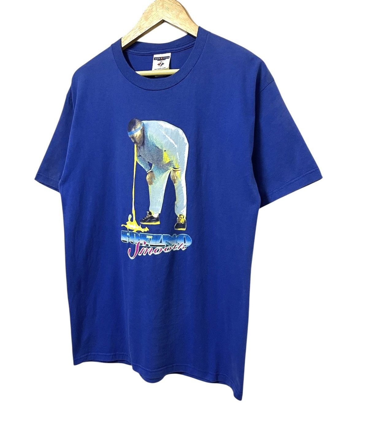 Rap Tees VINTAGE 90s FREZNO SMOOTH ICE T COMEDY DRAMA MOVIE TSHIRT Size US L / EU 52-54 / 3 - 7 Thumbnail