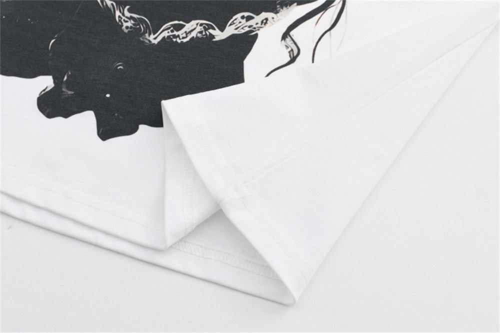 Japanese Brand Men's Casual Loose-Fit T-Shirt with Face Print Size US M / EU 48-50 / 2 - 4 Thumbnail