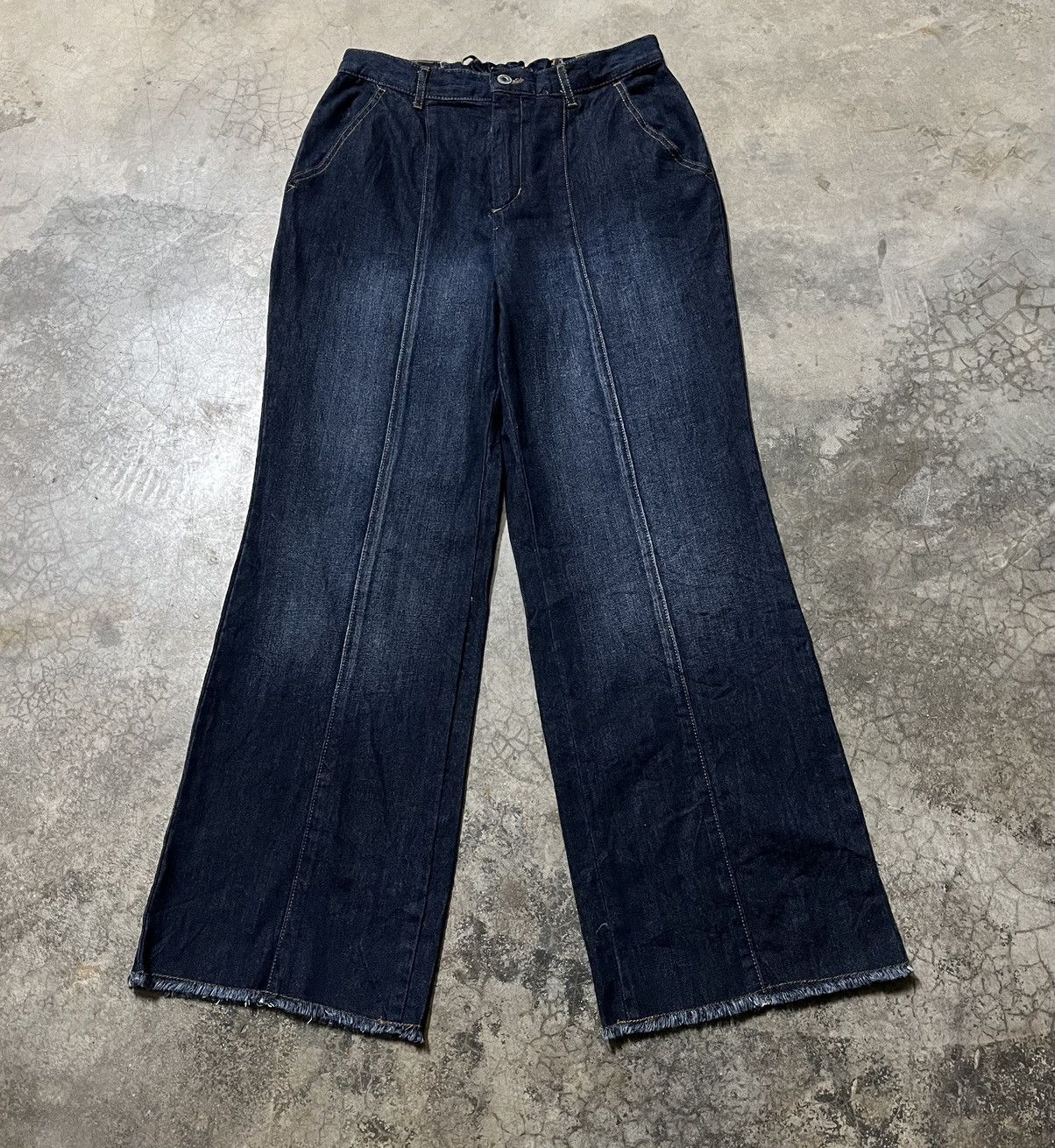 JNCO Baggy jeans drawstring pant wideleg by earth music & ecology Size US 28 / EU 44 - 5 Thumbnail
