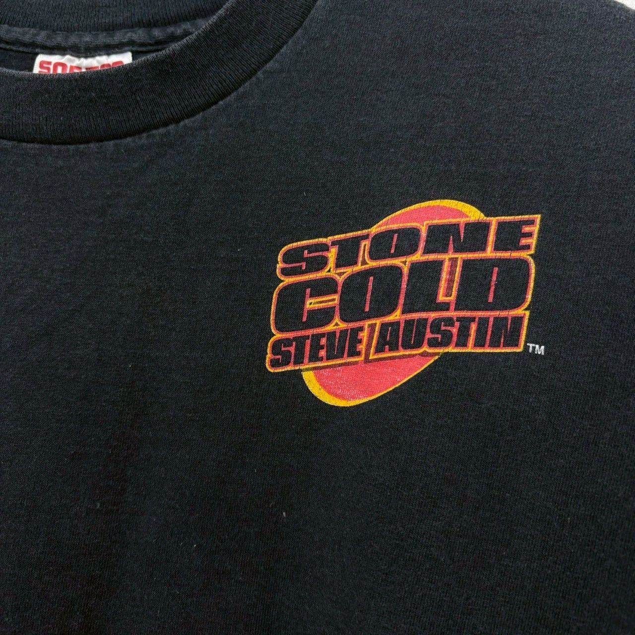 Vintage Vintage 90s Stone Cold Flaming Skull WWF WWE size XL wts03 Size US XL / EU 56 / 4 - 7 Thumbnail