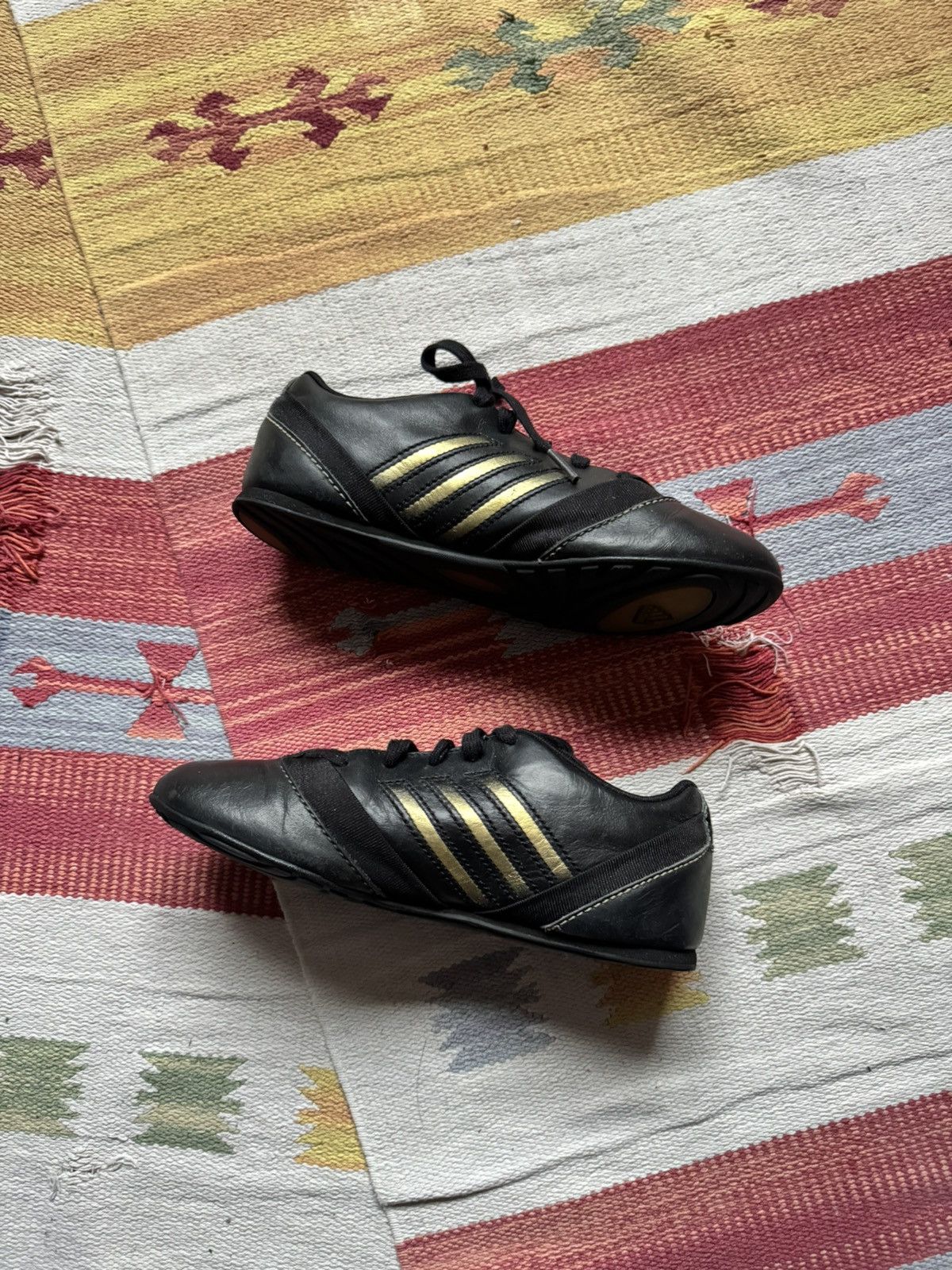 Vintage Vintage 2009 Adidas Yatra 60 Buty y2k Low Leather Sneakers Size US 6.5 / IT 36.5 - 3 Thumbnail