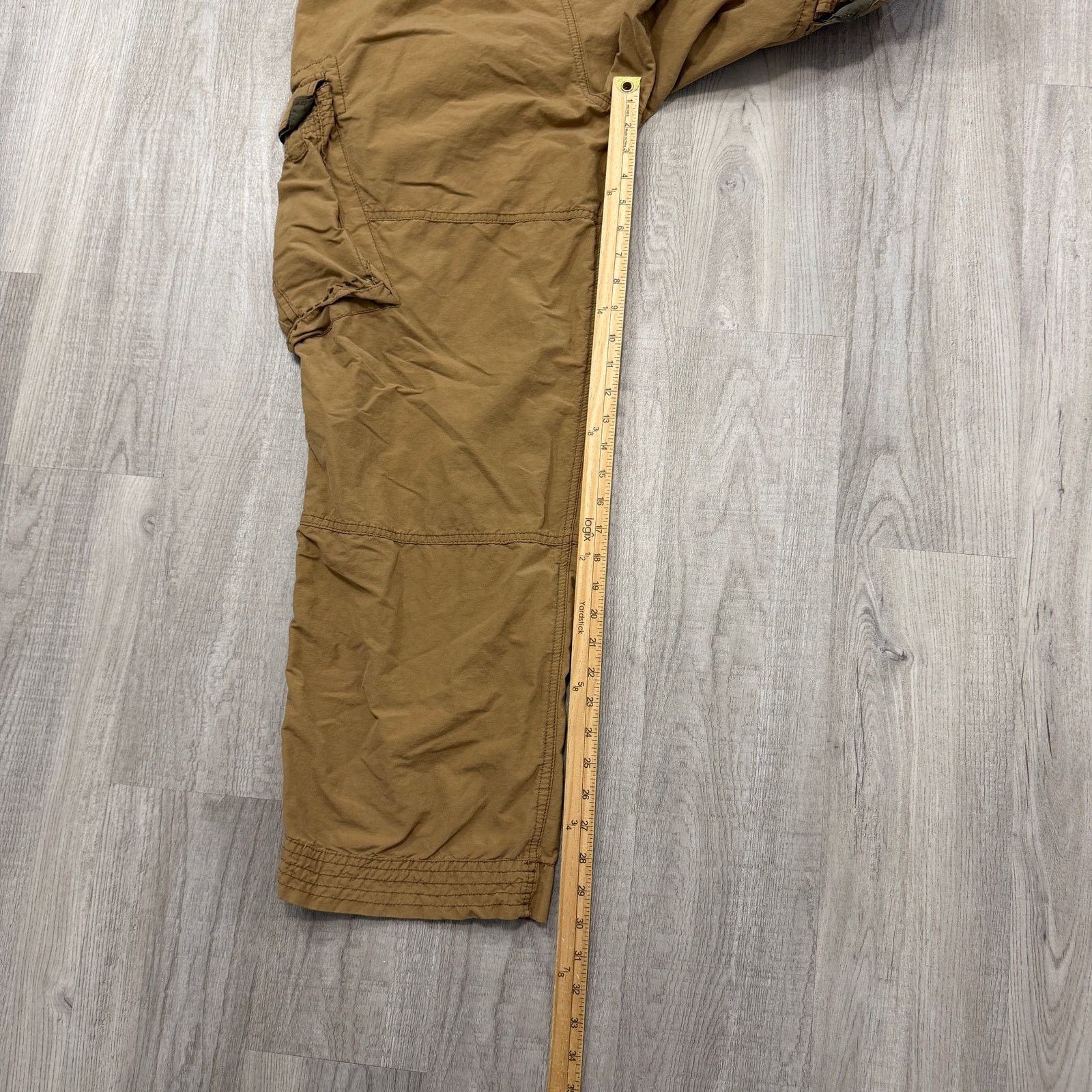 Vintage Vintage Arizona Jean Co. Cargo Pants Men's 36x30 Tan y2k Size US 36 / EU 52 - 8 Thumbnail