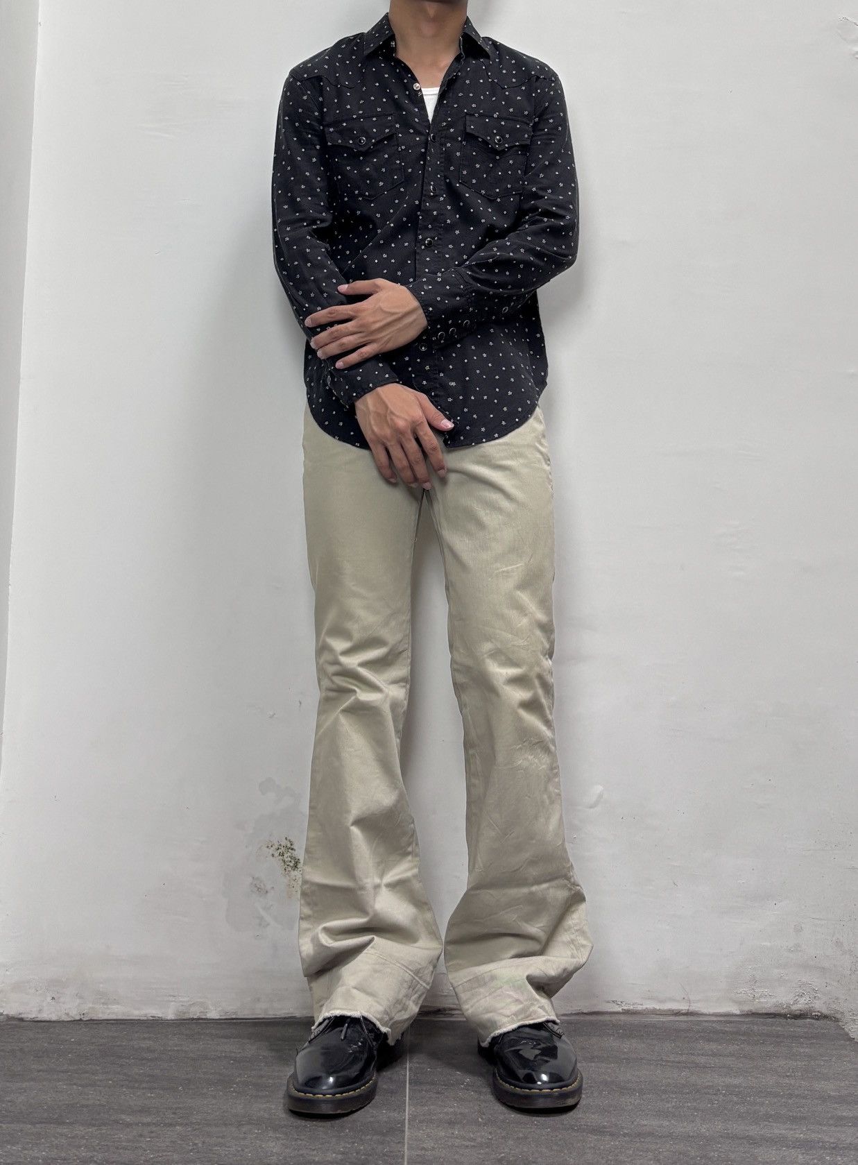 FREE IMPORT TAX Star Western Shirt by Hedi Slimane