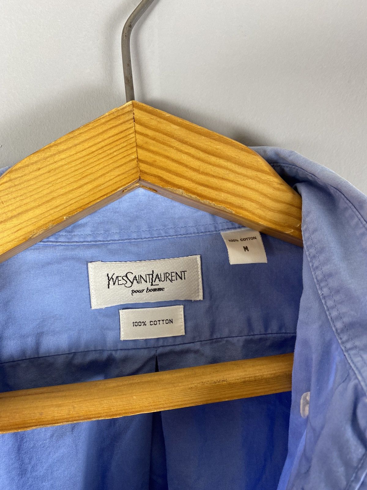 Yves Saint Laurent Vintage 90s Yves Saint Laurent shirt Size US M / EU 48-50 / 2 - 5 Thumbnail