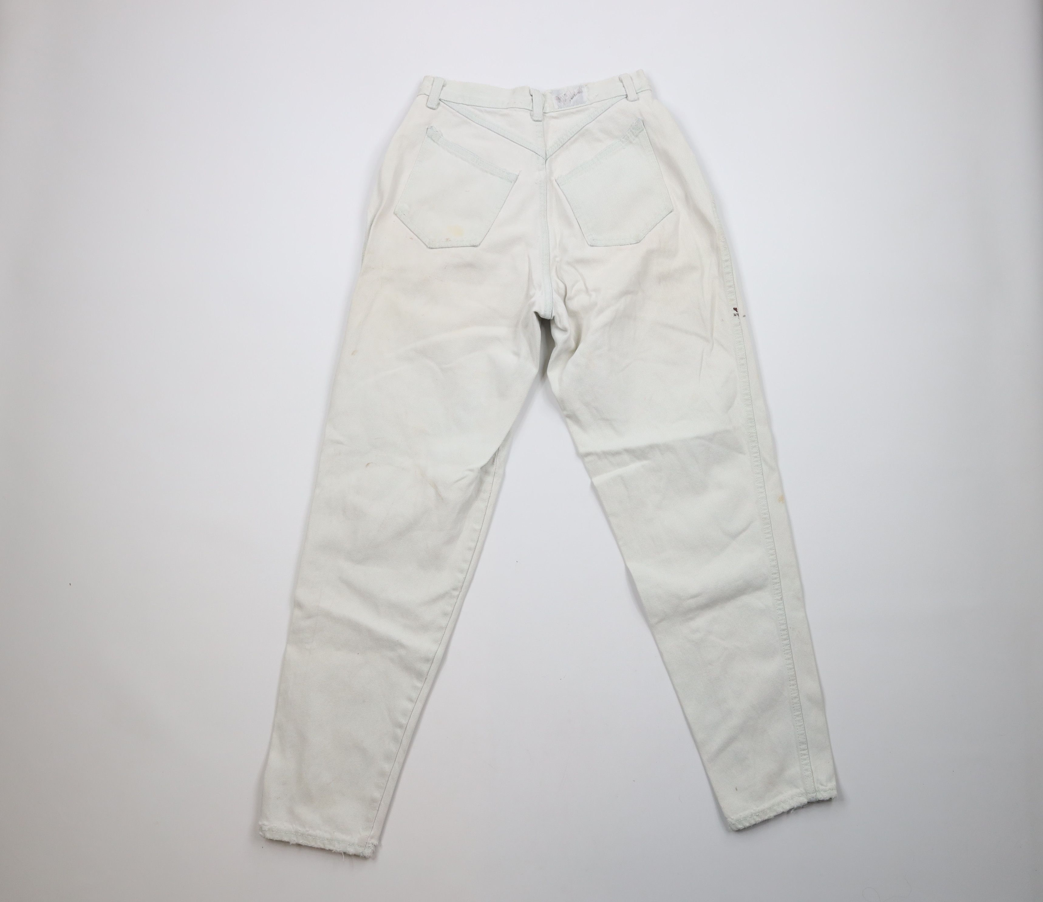 Vintage Vintage 90s Streetwear Pleated Tapered Leg Denim Jeans Blue Size 30" / US 8 / IT 44 - 11 Thumbnail