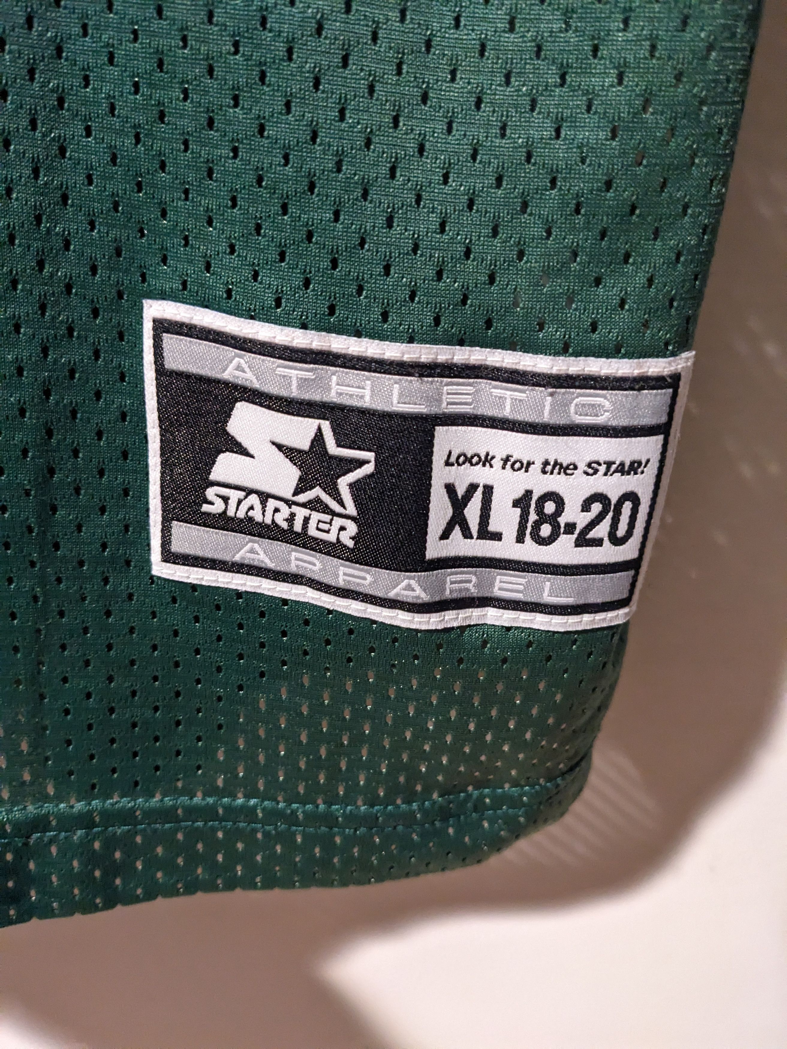 Starter × Vintage Vintage 1995 Green Bay Packers Favre Starter Kids XL Jersey Size US XL / EU 56 / 4 - 8 Thumbnail