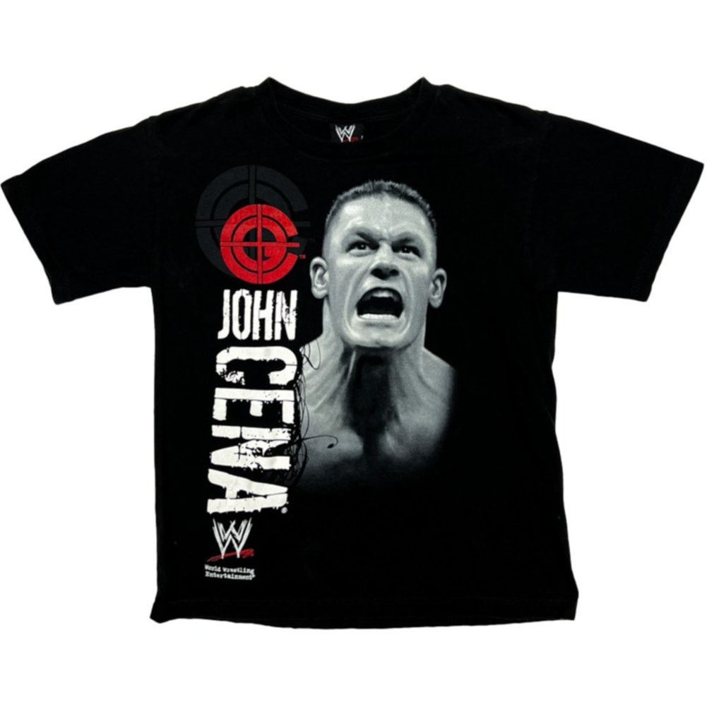 Chemise Vintage WWE Summerslam – Taille L – Noir – Hogan, Cena, DX, Sabu, Flair
