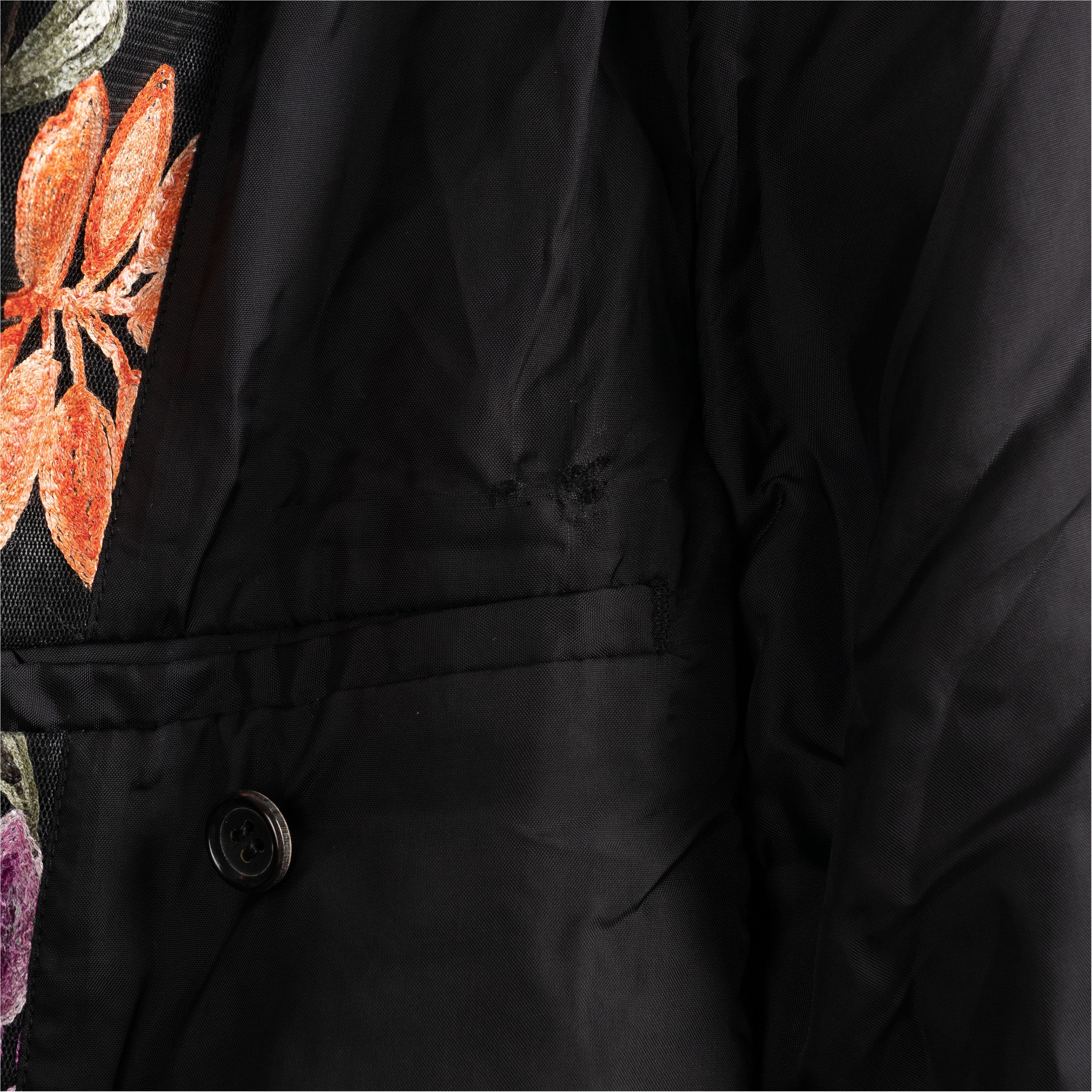 Comme des Garcons Homme Plus Comme Des Garcons Homme Plus SS19 Embroidered Mesh Floral Size US M / EU 48-50 / 2 - 12 Thumbnail