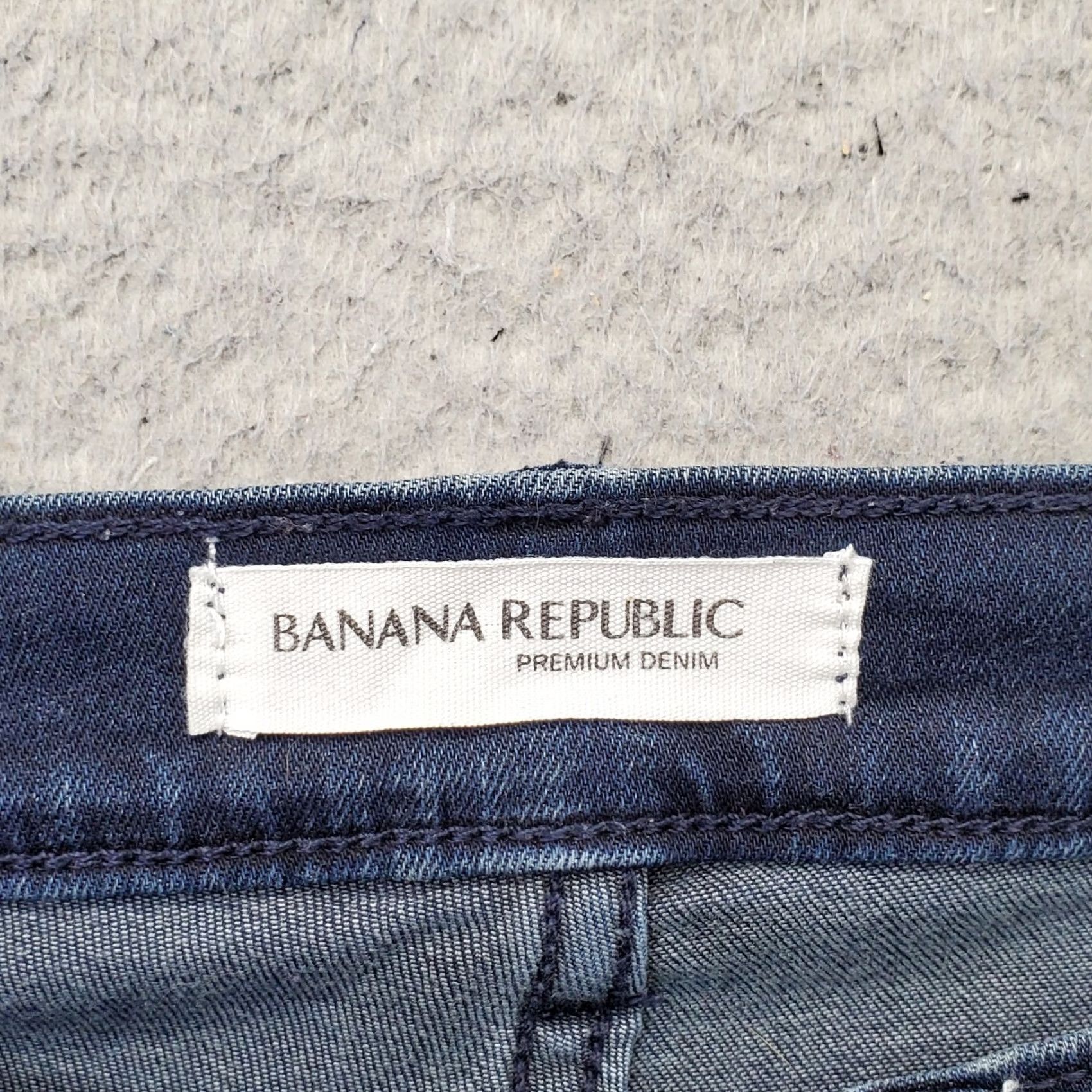 Banana Republic Banana Republic Womens 27 Blue Ankle Skinny Jeans Denim Stretch Premium 5-Pocket Size 27 Size 27" / US 4 / IT 40 - 7 Thumbnail