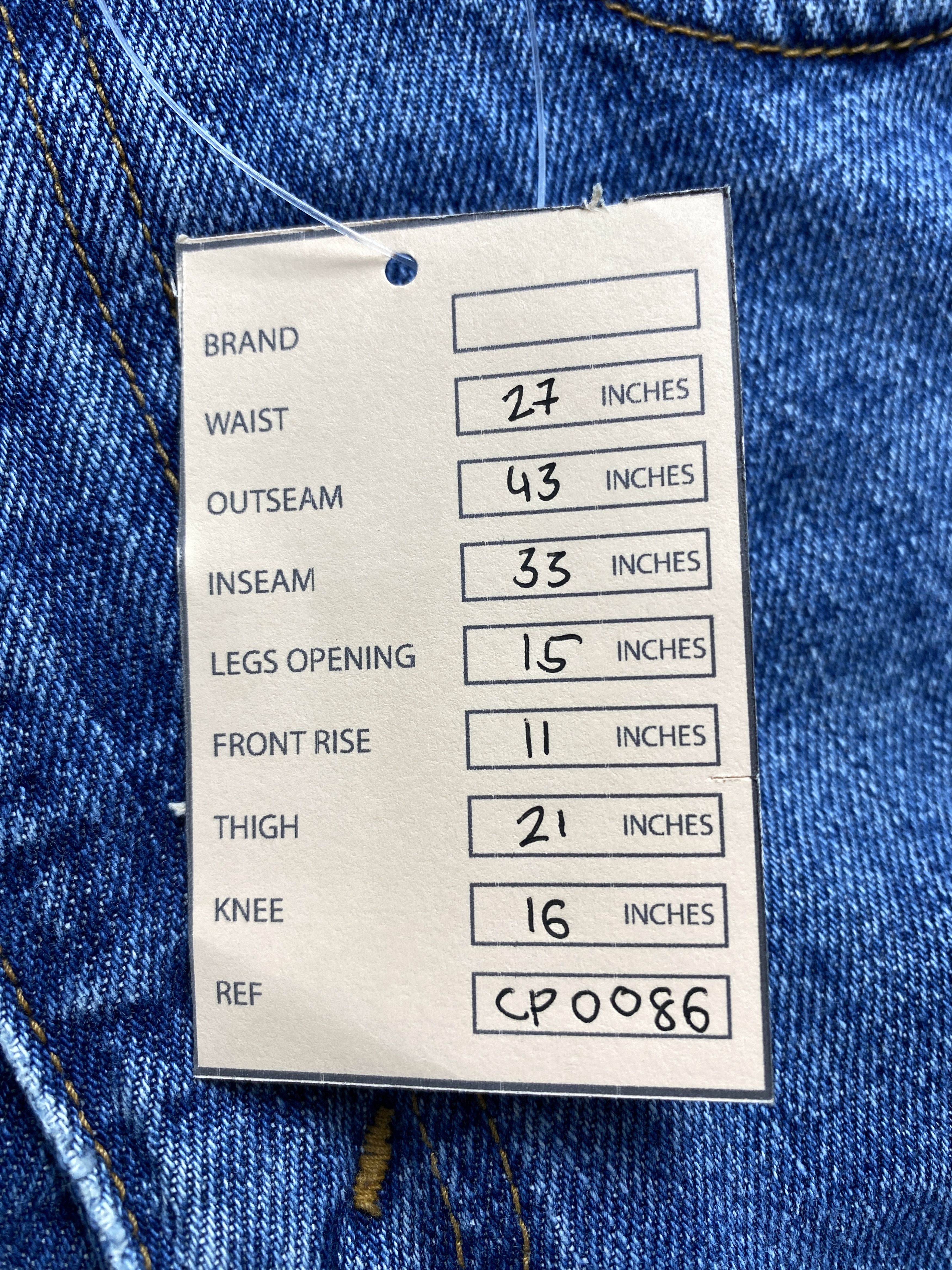 Levi's 💢 Rindem Levi's 502 Vintage Jeans CP0086 Size US 27 - 11 Thumbnail