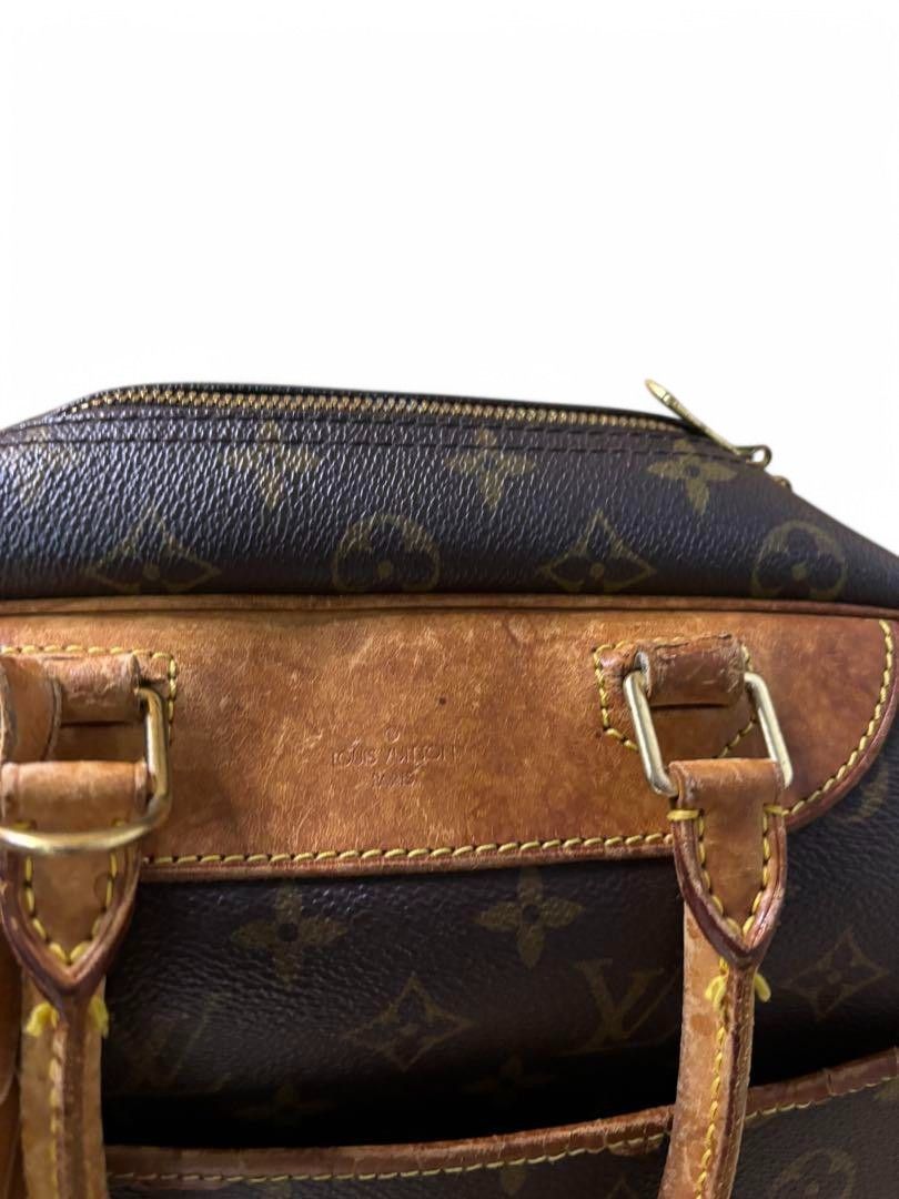 Louis Vuitton Louis Vuitton - Deauville Handbag Tivoli Leather Monogram Size ONE SIZE - 5 Thumbnail