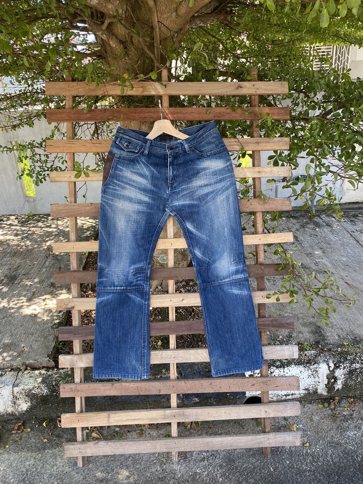 Issey Miyake Vintage Tete Homme By Issey Miyake Denim Pants Size US 32 / EU 48 - 3 Thumbnail