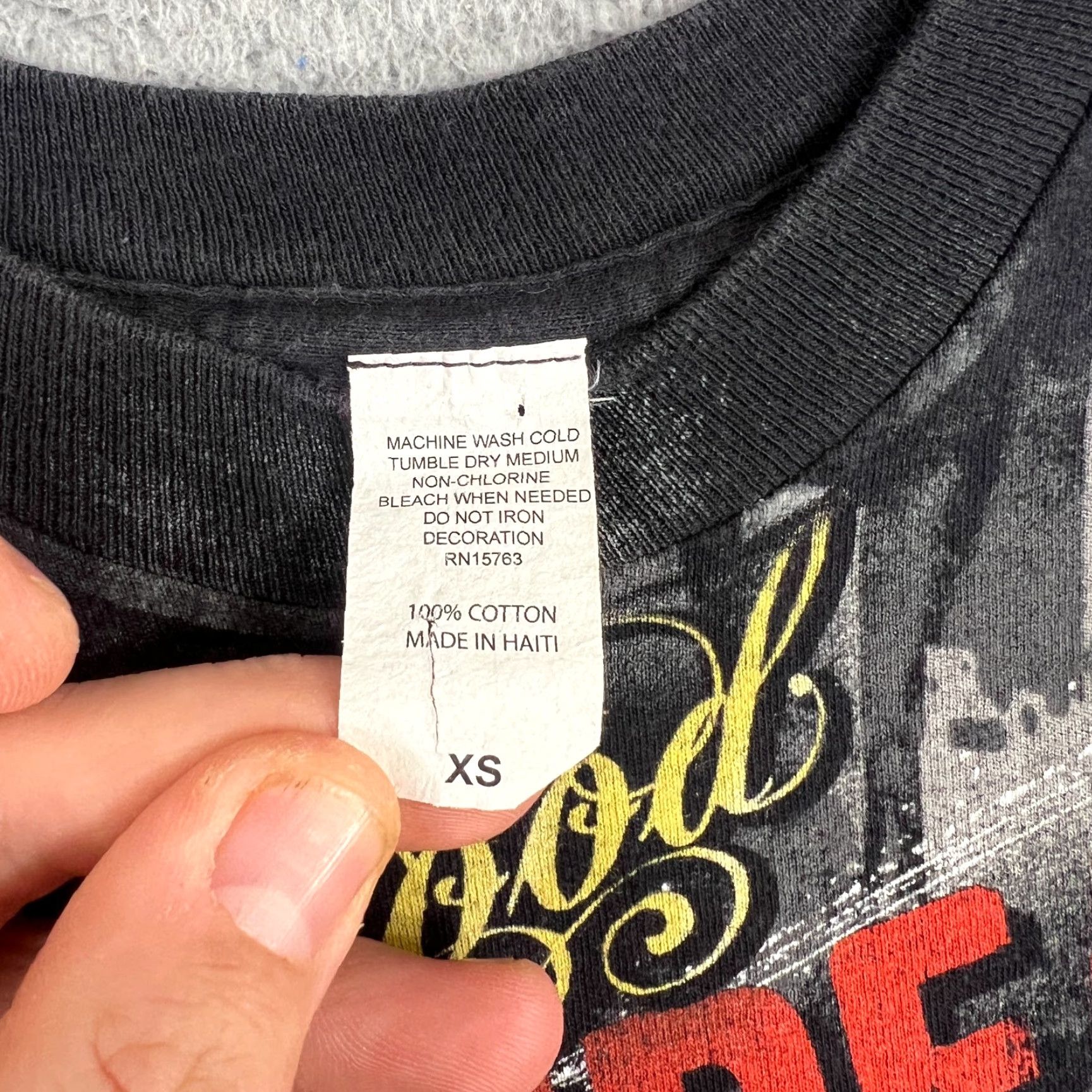 Vintage VINTAGE Hollywood Undead Band T Shirt Men’s XS Black RARE Promo? Size US XS / EU 42 / 0 - 3 Thumbnail