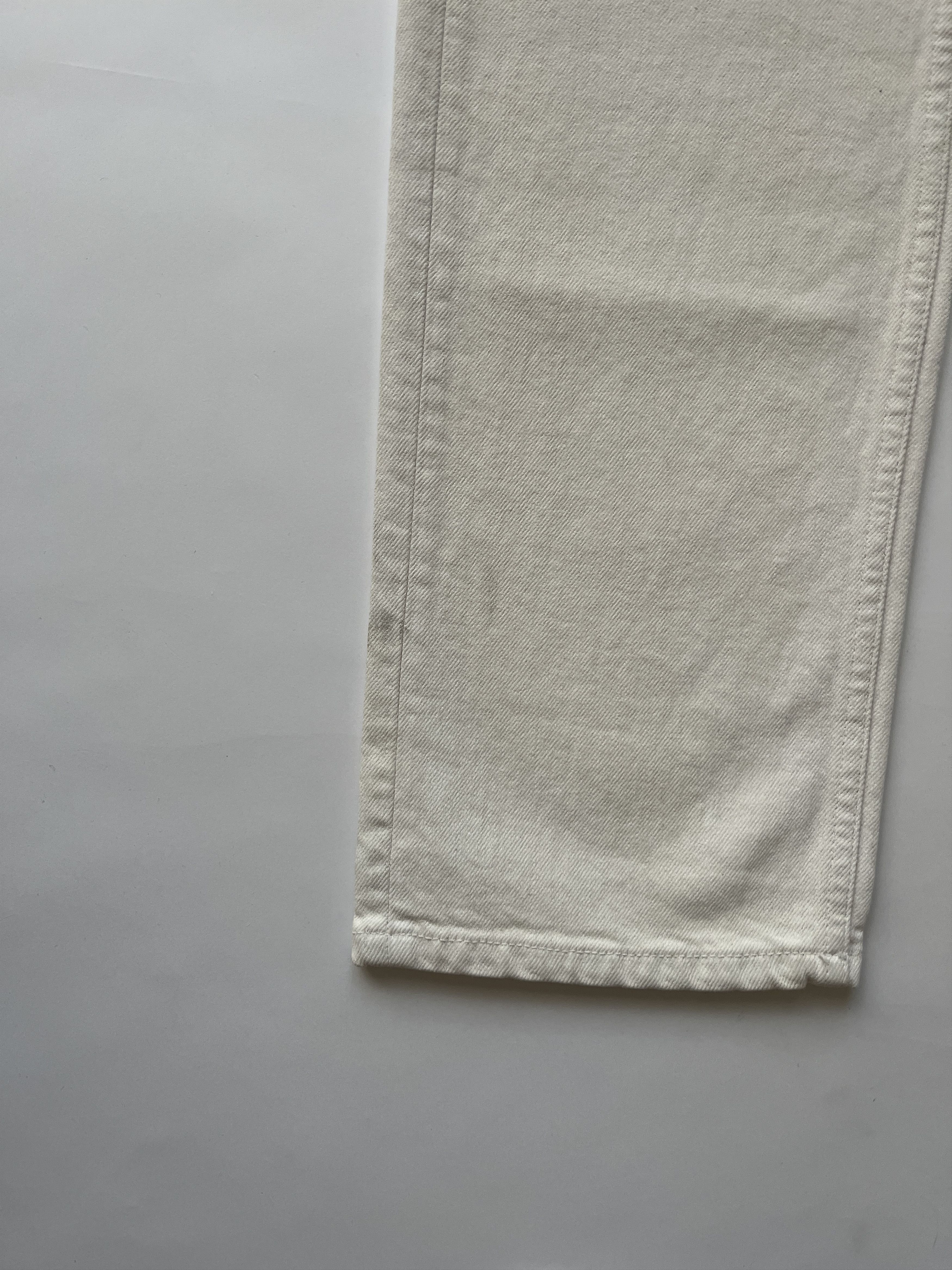 Helmut Lang ⚡️QUICK SALE⚡️Helmut Lang White Hi Straight Denim Jeans Size US 32 / EU 48 - 6 Thumbnail