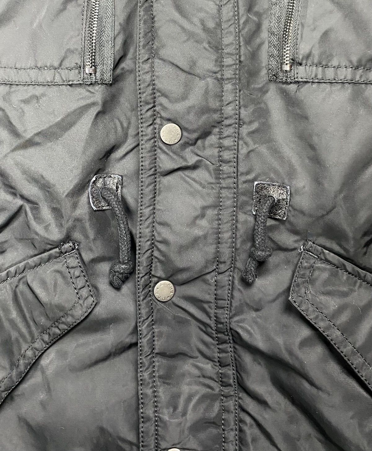 Alpha Industries Alpha industries sherpa trenach coat jacket black Size US L / EU 52-54 / 3 - 8 Thumbnail