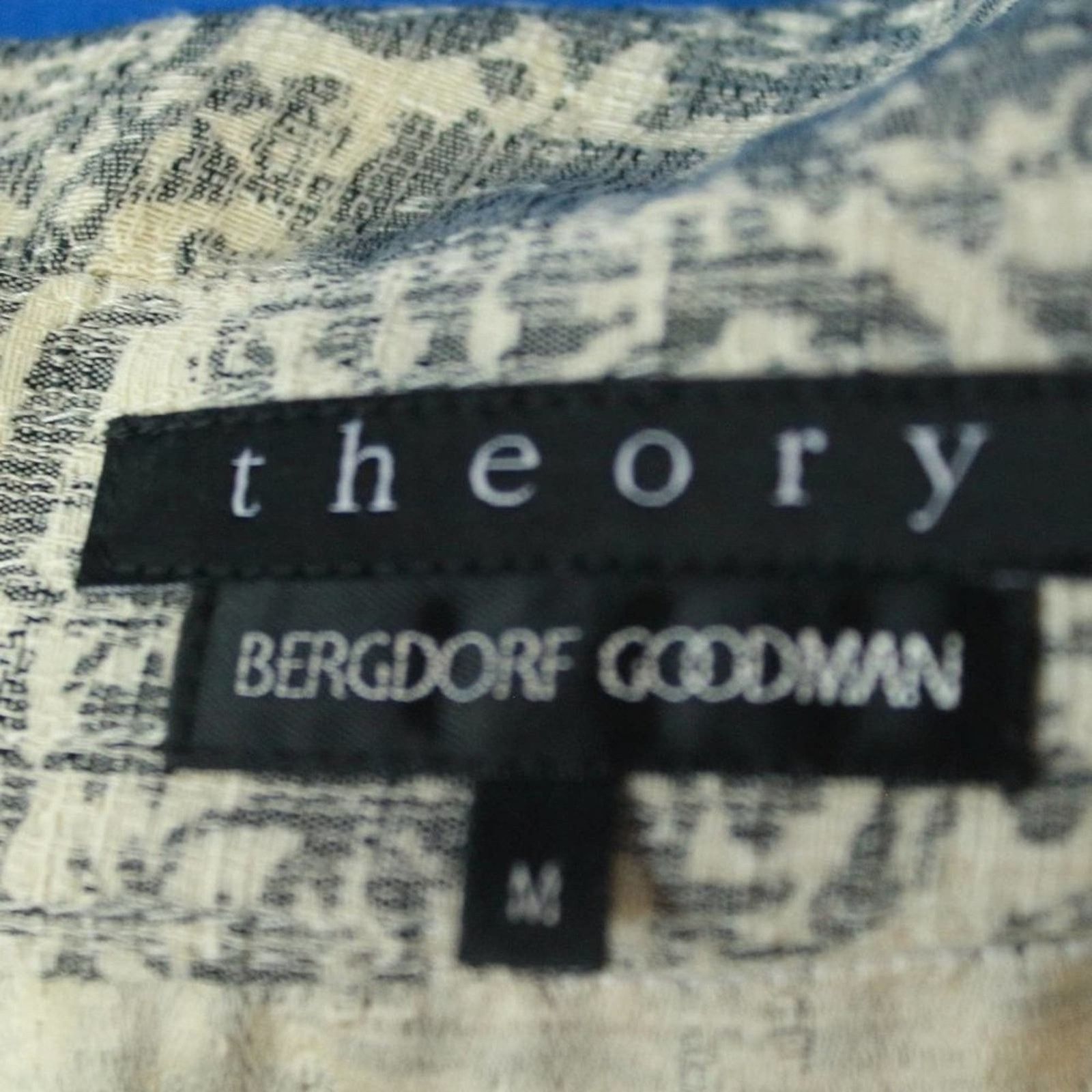 Theory Theory Ecru Brocade Cropped Box Jacket - M Size M / US 6-8 / IT 42-44 - 9 Thumbnail