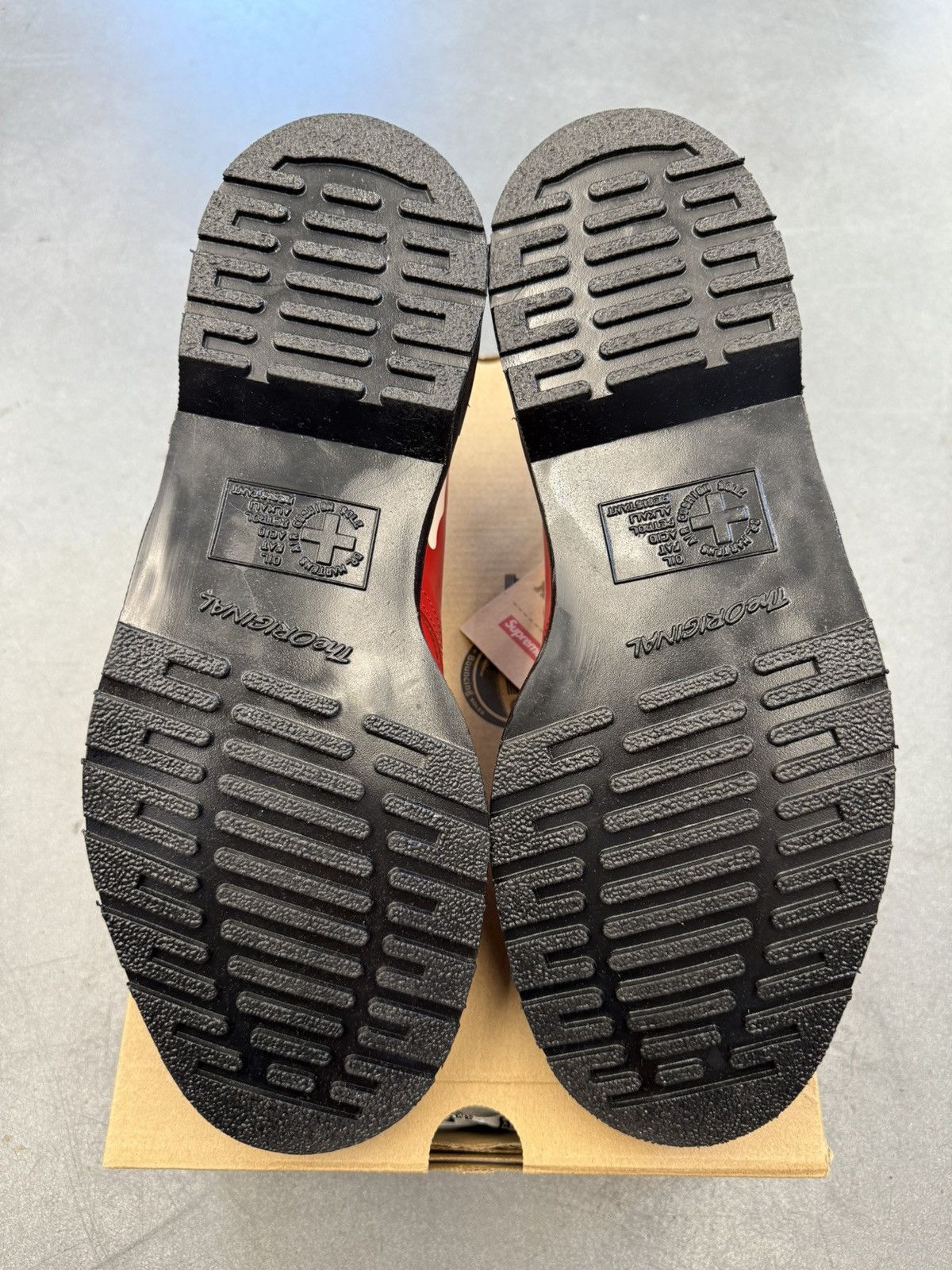 Supreme Dr. Martens 1461 3-Eye Shoes Supreme Skull Red Size US 9 / EU 42 - 10 Thumbnail