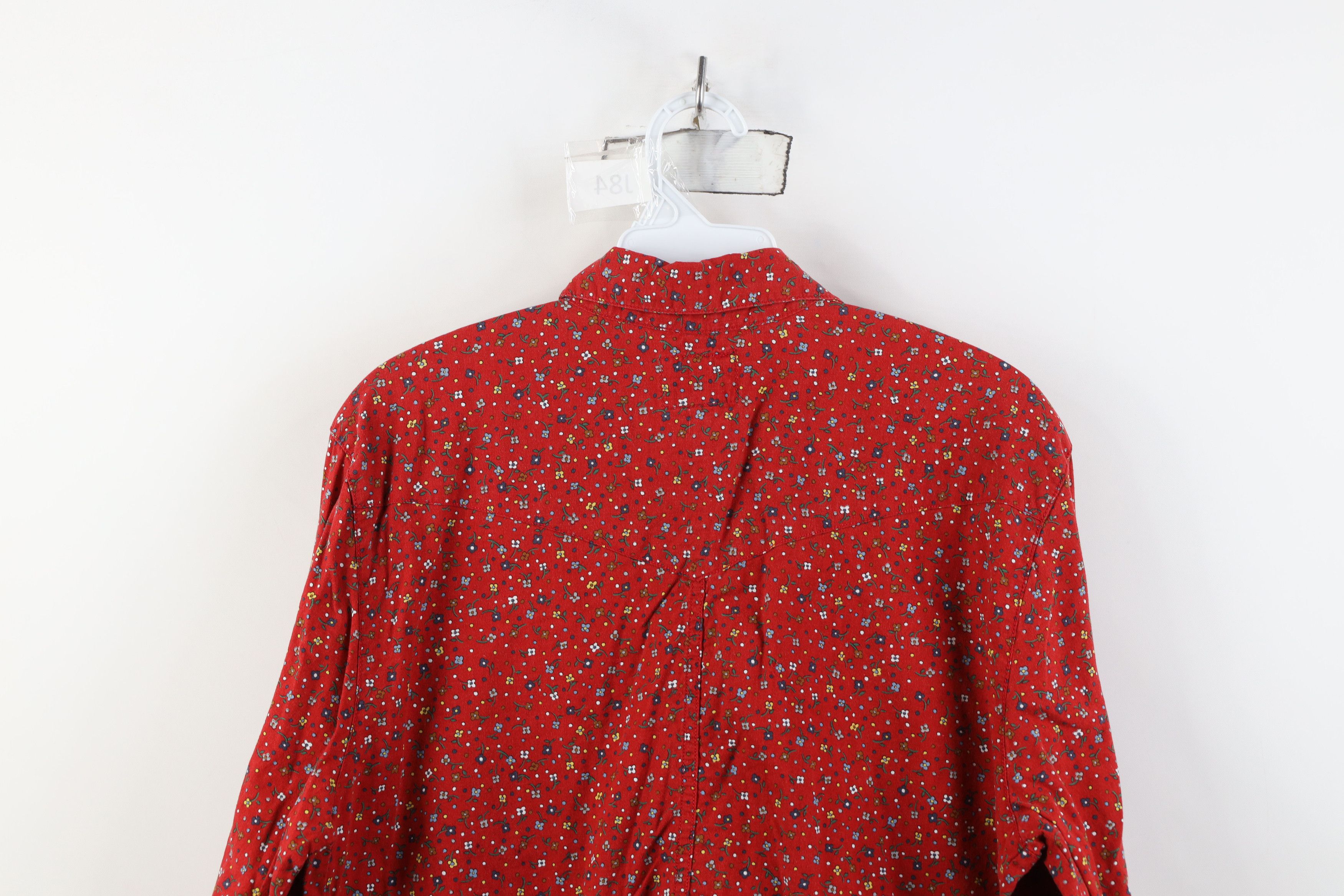 Vintage Vintage 70s Streetwear Western Cowgirl Snap Button Shirt Size M / US 6-8 / IT 42-44 - 10 Thumbnail
