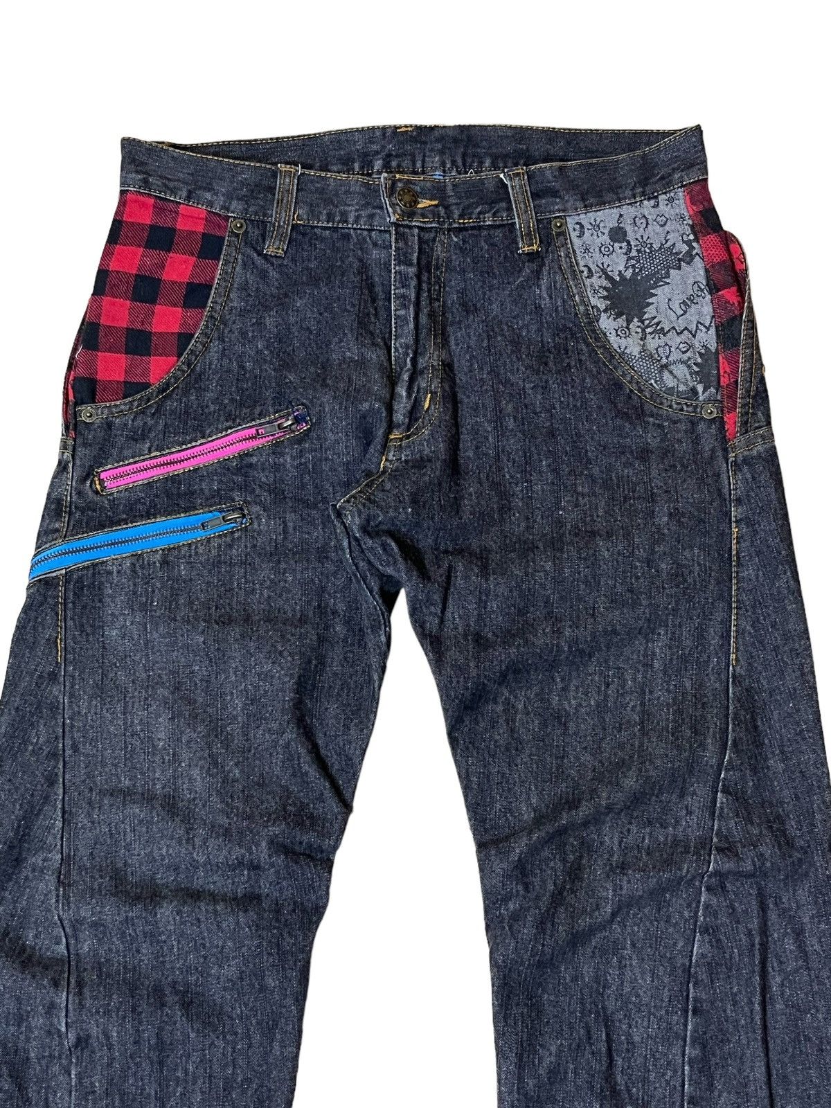 Le Grande Bleu (L.G.B.) SICK🔥JAPANESE BRAND SUGGESTION ACTIVE STREET JEANS Size US 32 / EU 48 - 3 Thumbnail