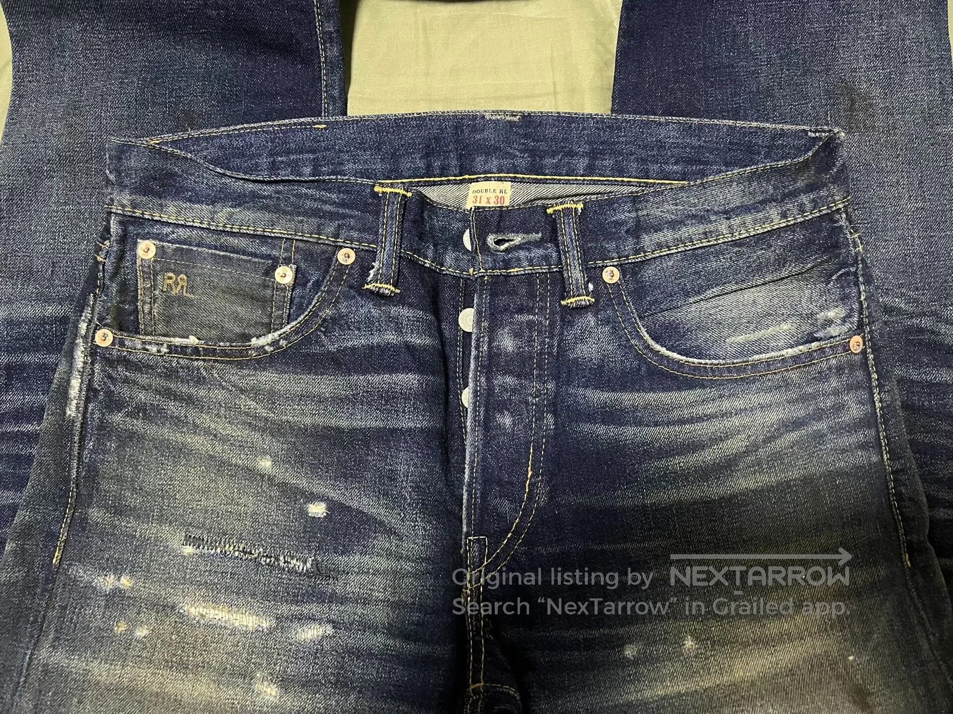 RRL Ralph Lauren RRL Double RL Clay Washed Jeans. Size US 31 - 5 Thumbnail
