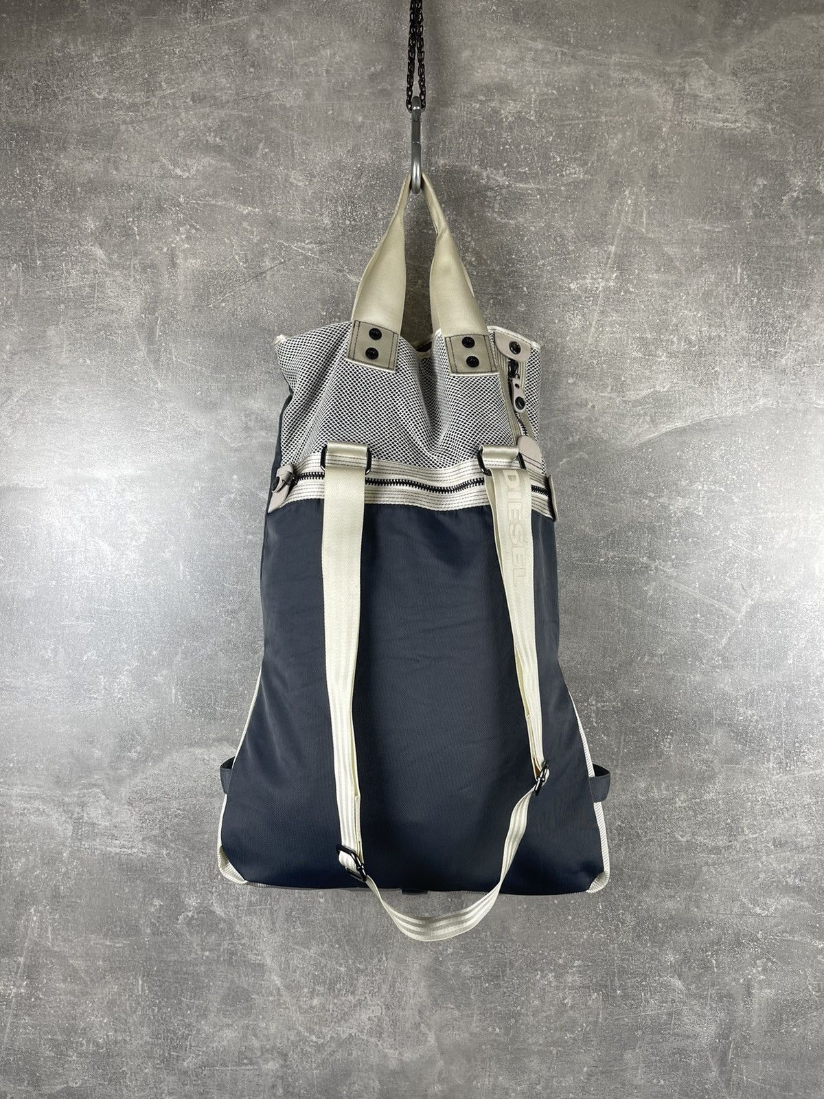 Diesel Diesel Tote Backpack Hybrid Nylon Transformer Techwear Bag Size ONE SIZE - 5 Thumbnail