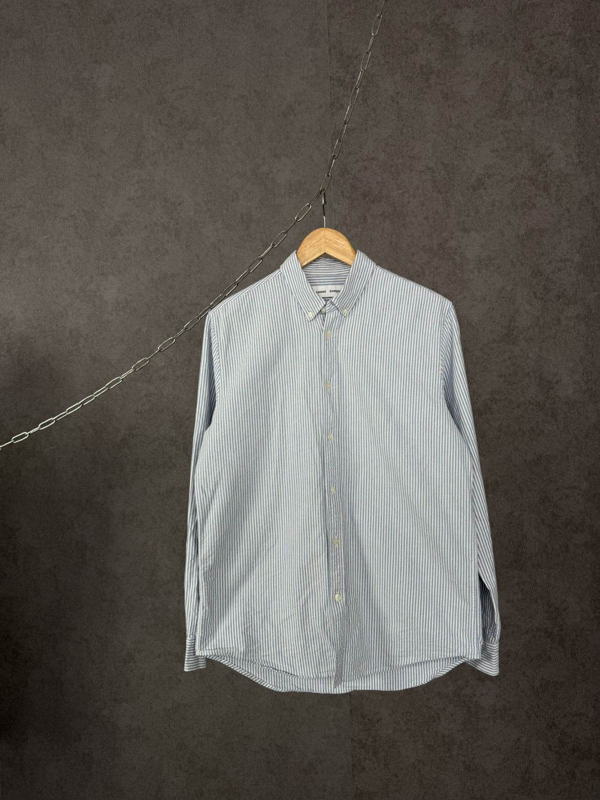 Designer × Samsoe Samsoe Samsoe & Samsoe designer striped shirt Size US M / EU 48-50 / 2 - 1 Thumbnail