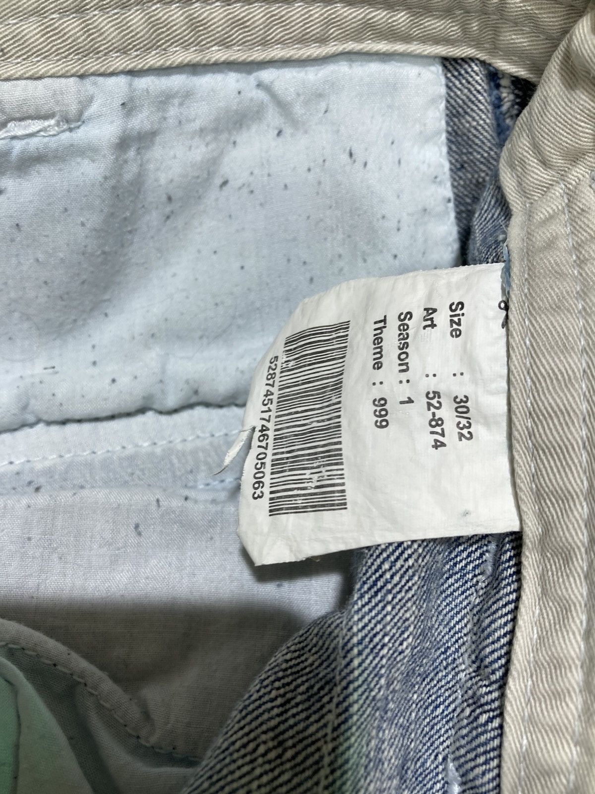 JNCO Vintage Y2K Fishbone Multi-pocket Flared Washed Jeans Pants Size US 30 / EU 46 - 11 Thumbnail