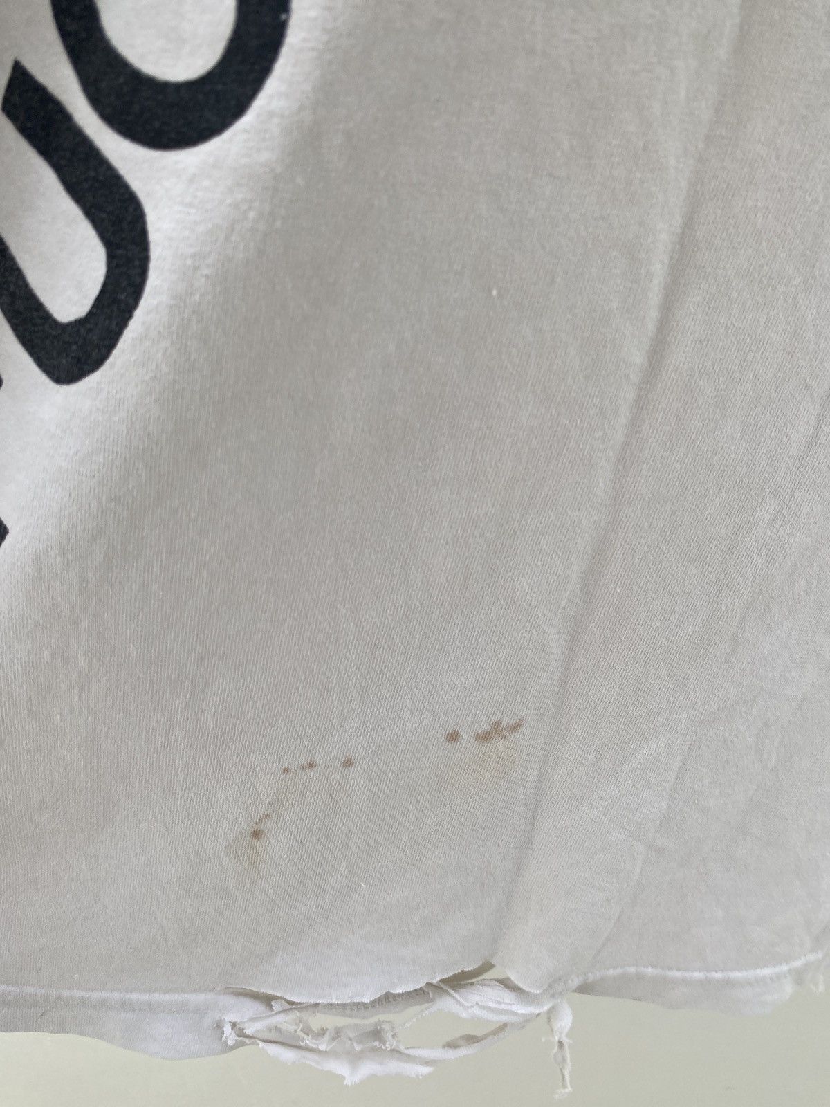 Comme Des Fuck Down Vintage Comme des Fuckdown Thrashed Grunge Tshirt Size US M / EU 48-50 / 2 - 11 Thumbnail