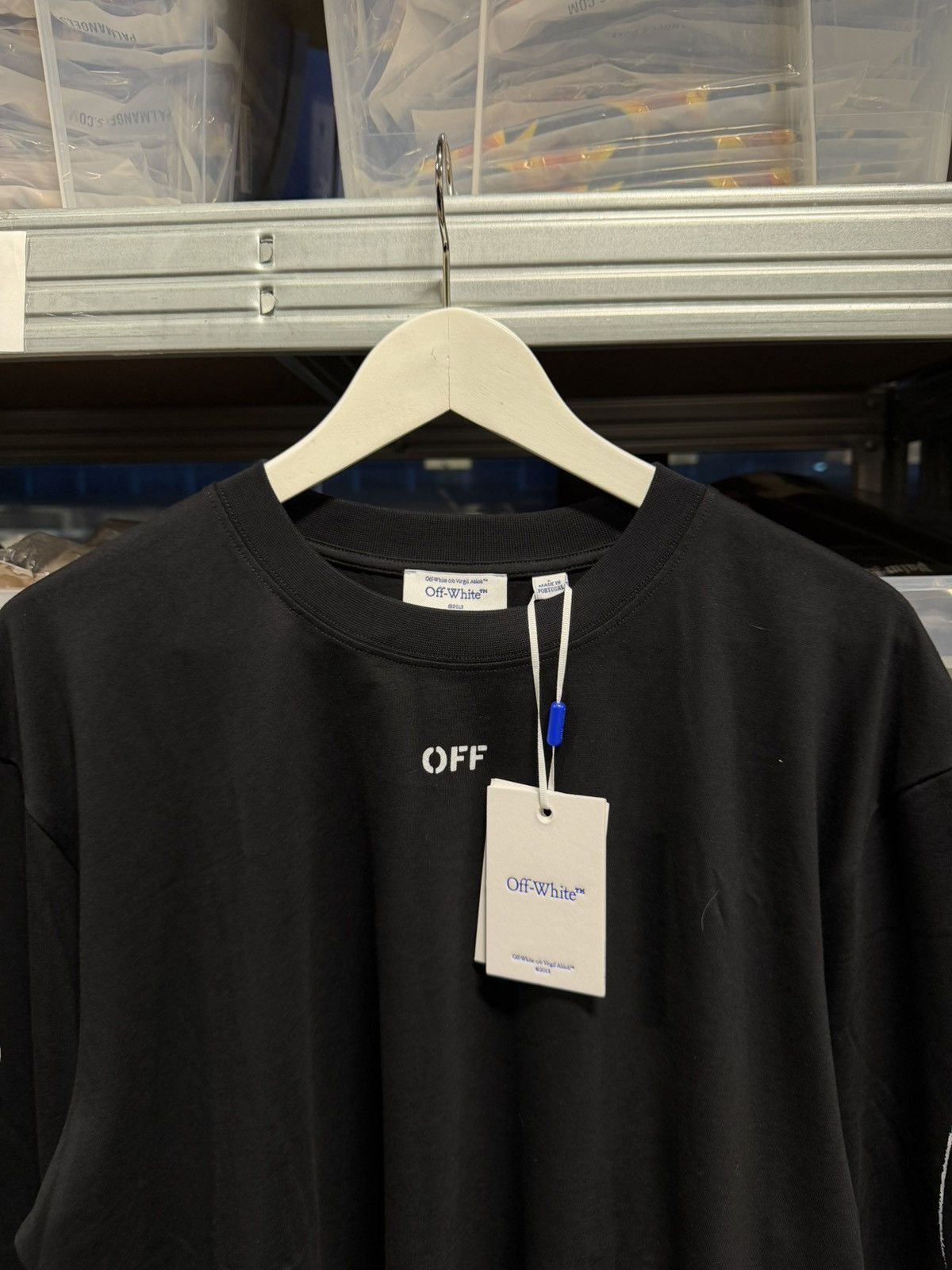 Off-White Scribble Long Sleeve T-Shirt NEW 650$