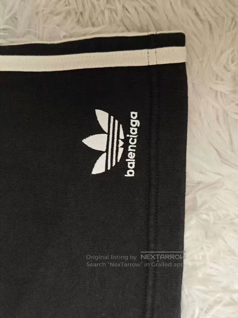 Balenciaga Balenciaga size XS Logo Striped Printed Sport Straight Leg Size US 27 - 5 Thumbnail