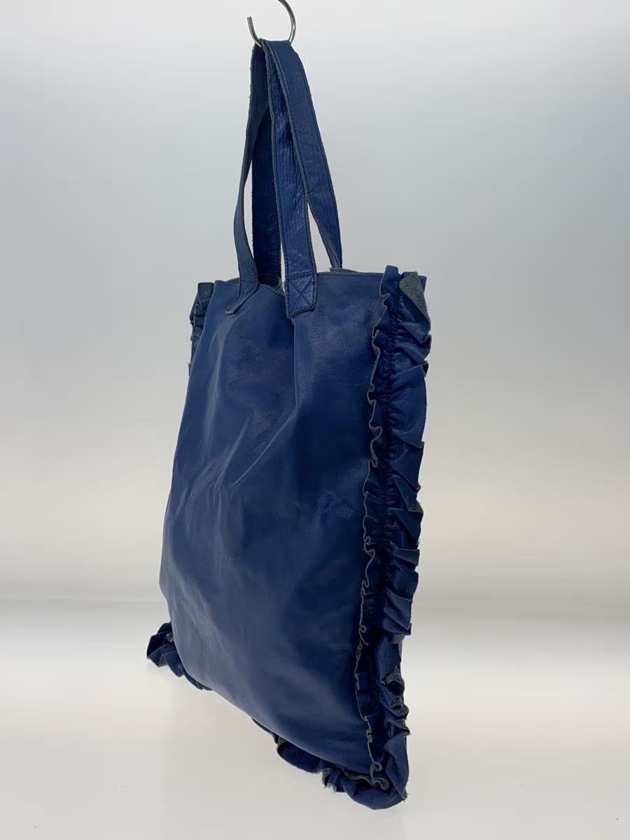 Comme des Garcons Cowhide Leather Frill Tote Bag Size ONE SIZE - 2 Thumbnail
