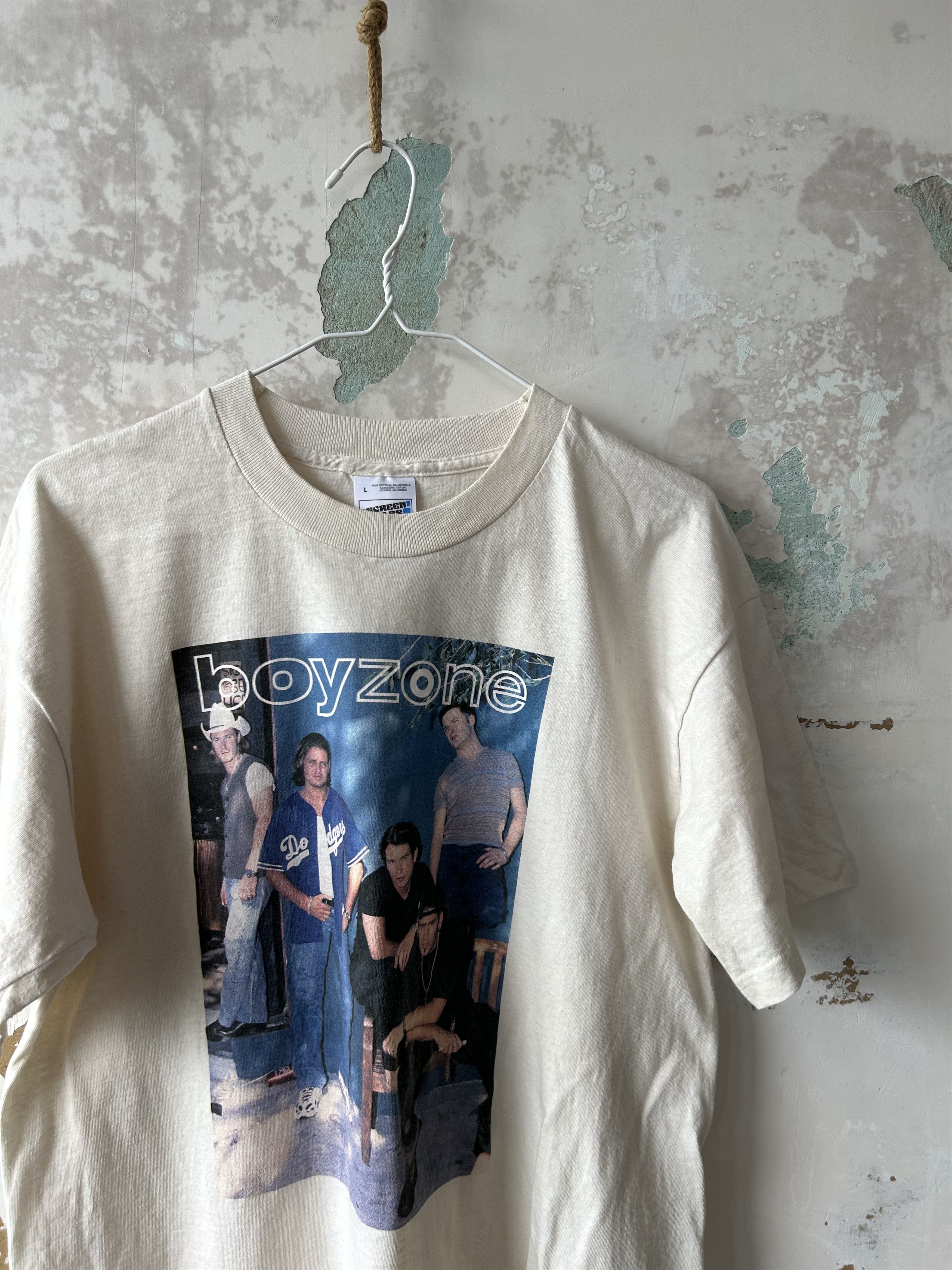 Band Tees Boyzone rock T-shirt band tee shirt Size US L / EU 52-54 / 3 - 3 Thumbnail