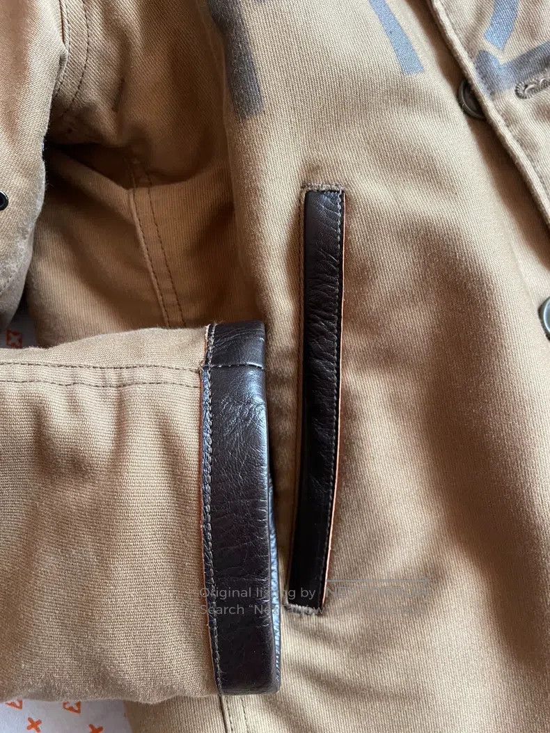 The Real McCoys N1 Alpaca Navy Deck Jacket