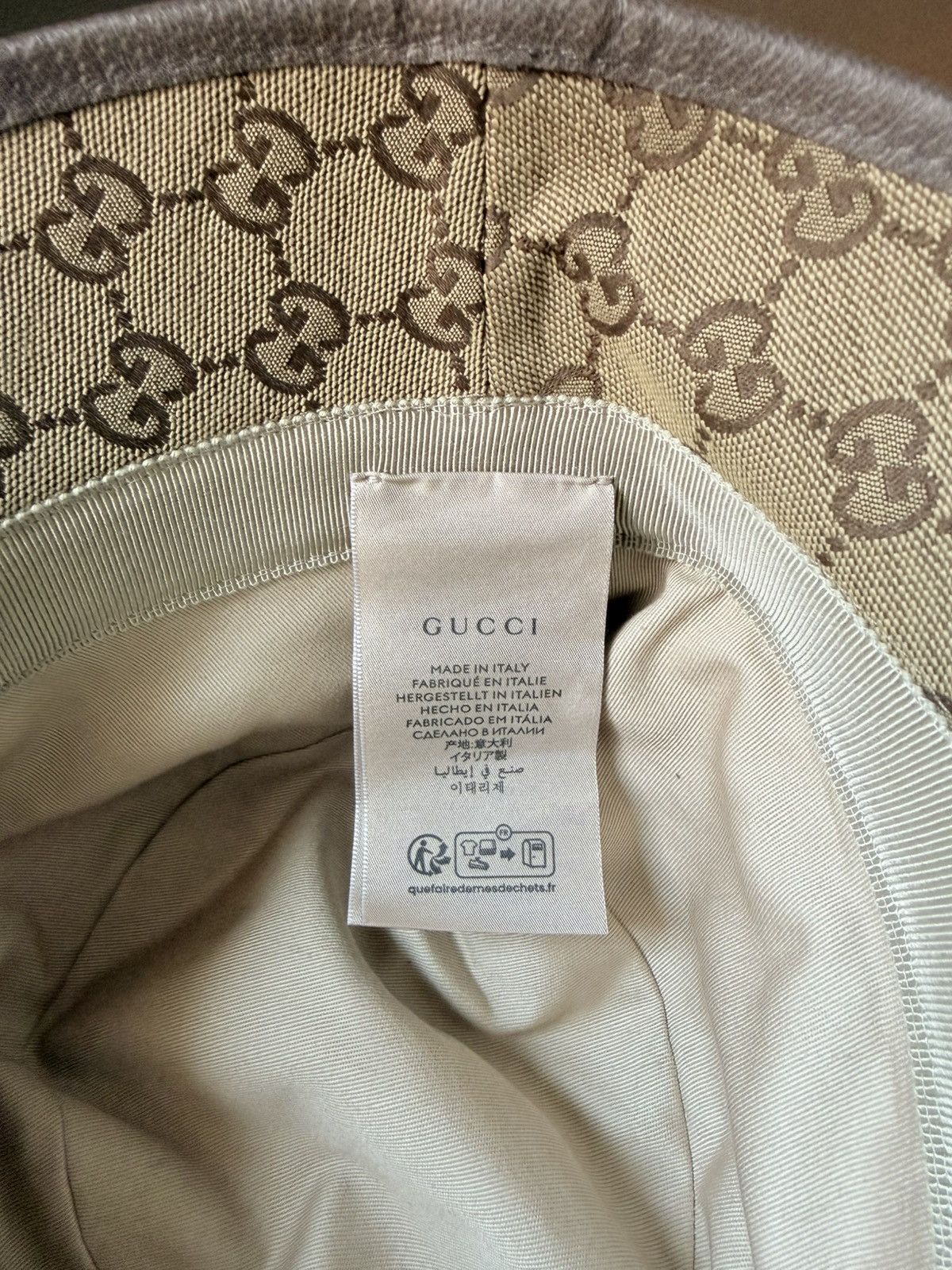 Gucci Gucci monogram canvas bucket hat Size ONE SIZE - 4 Thumbnail