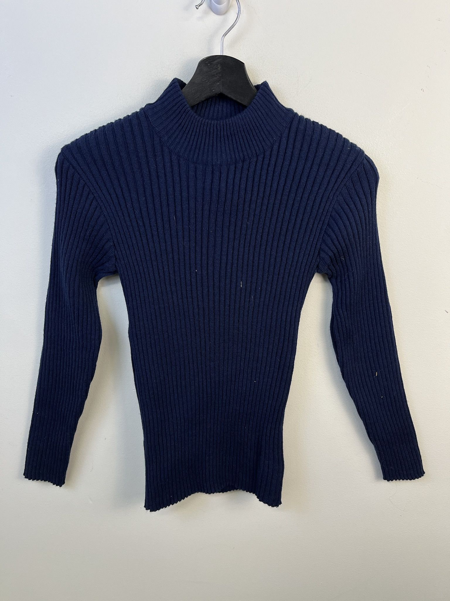 Other Vintage Knit Sweater 1990s Thick Knit Deadstock Paris Sport Club Ribbed Stretchy Womens Knit Size M Size US M / EU 48-50 / 2 - 1 Thumbnail